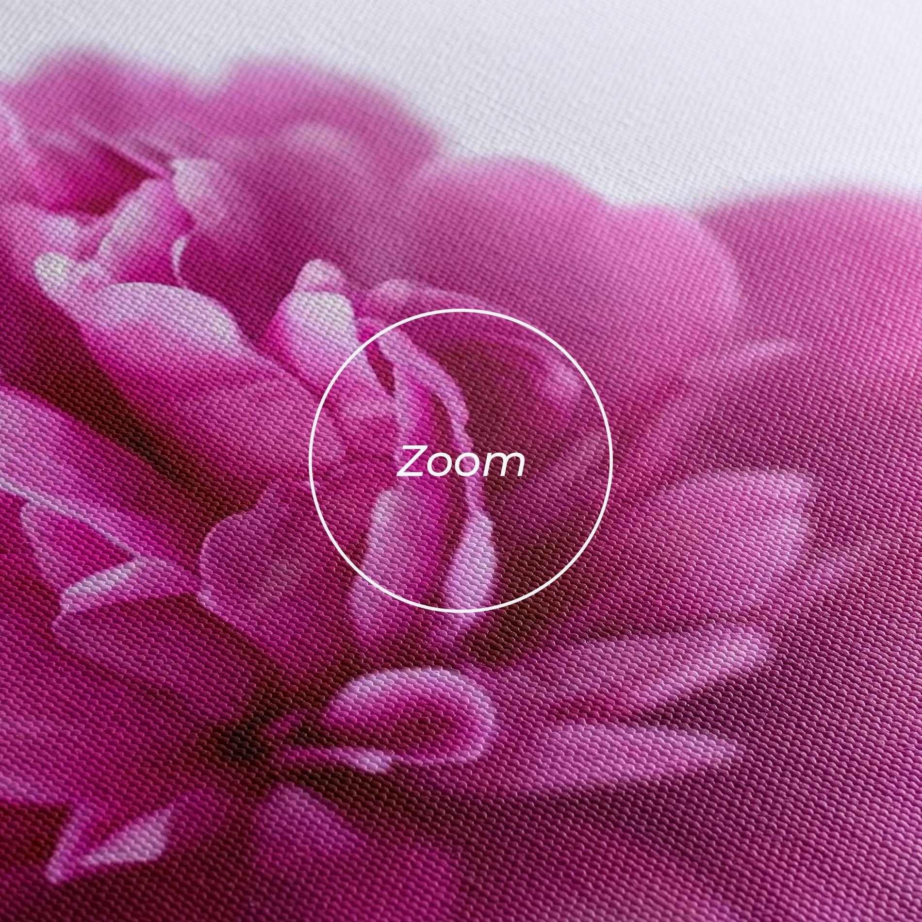 Tablou Canvas Dark Pink Peony mockup 3
