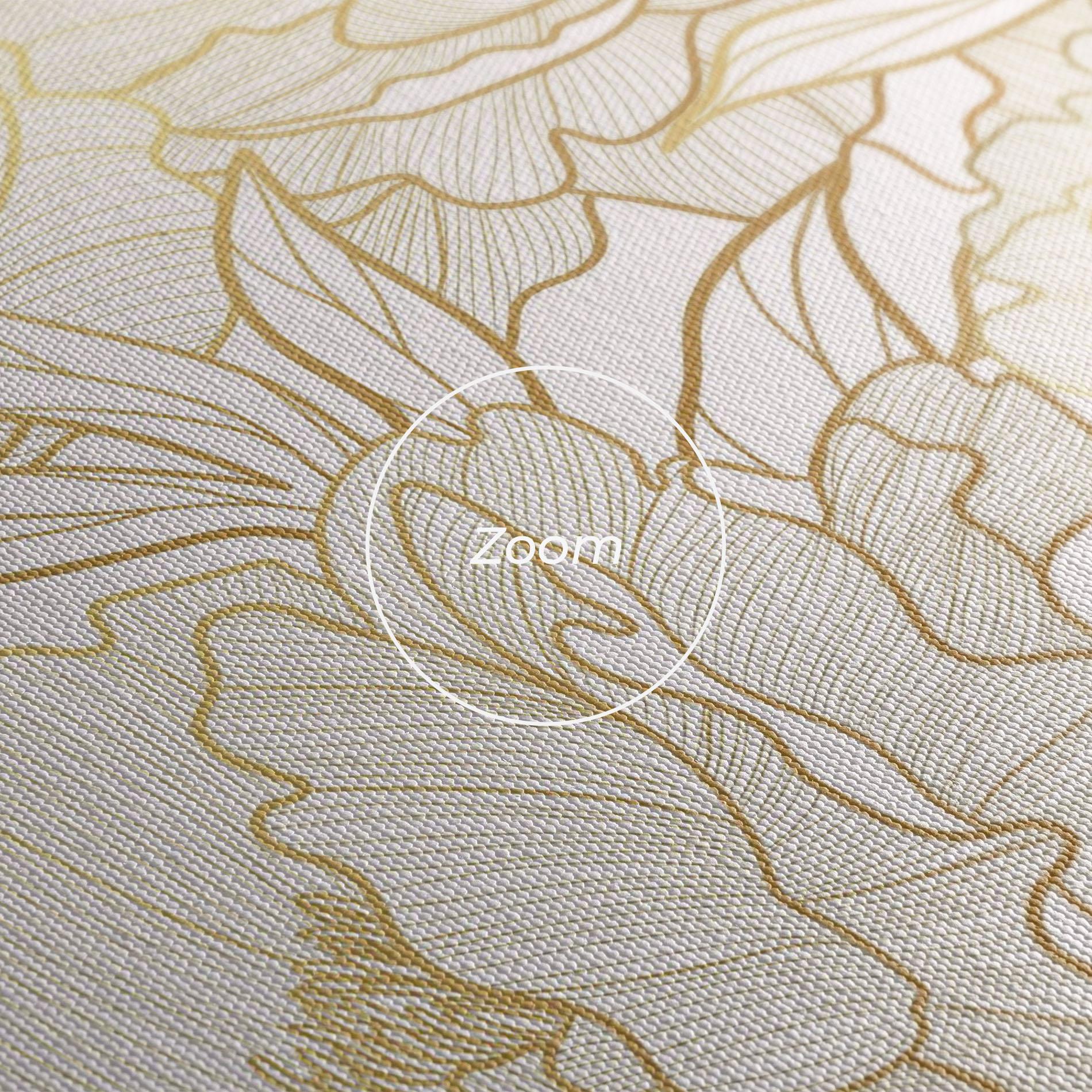Tablou Canvas Golden Peony mockup 3
