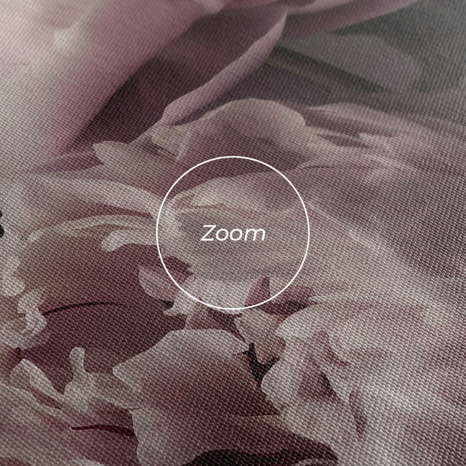 Tablou Canvas Grey Pastel Pink Peony mockup 3