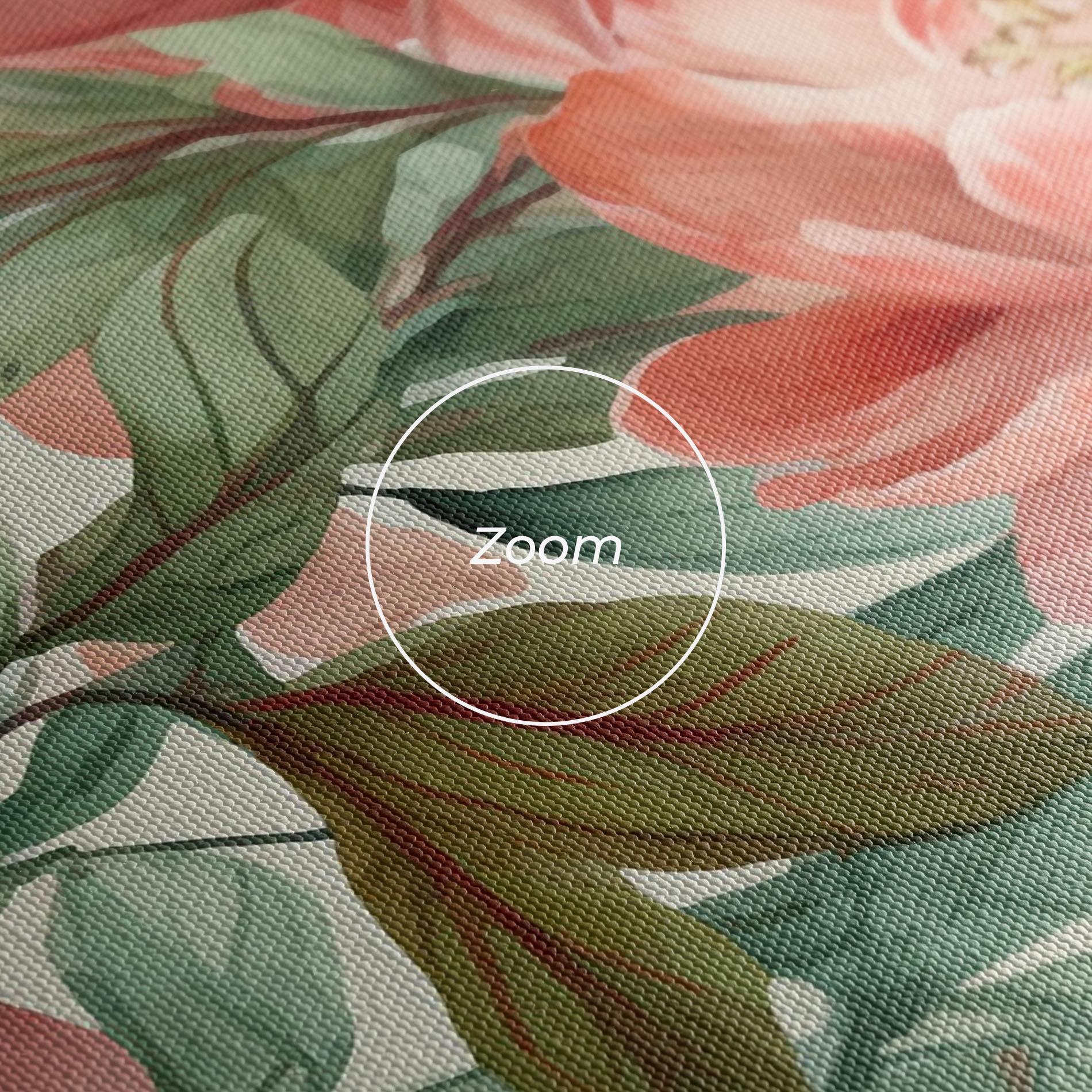 Tablou Canvas Light Red Peony mockup 3