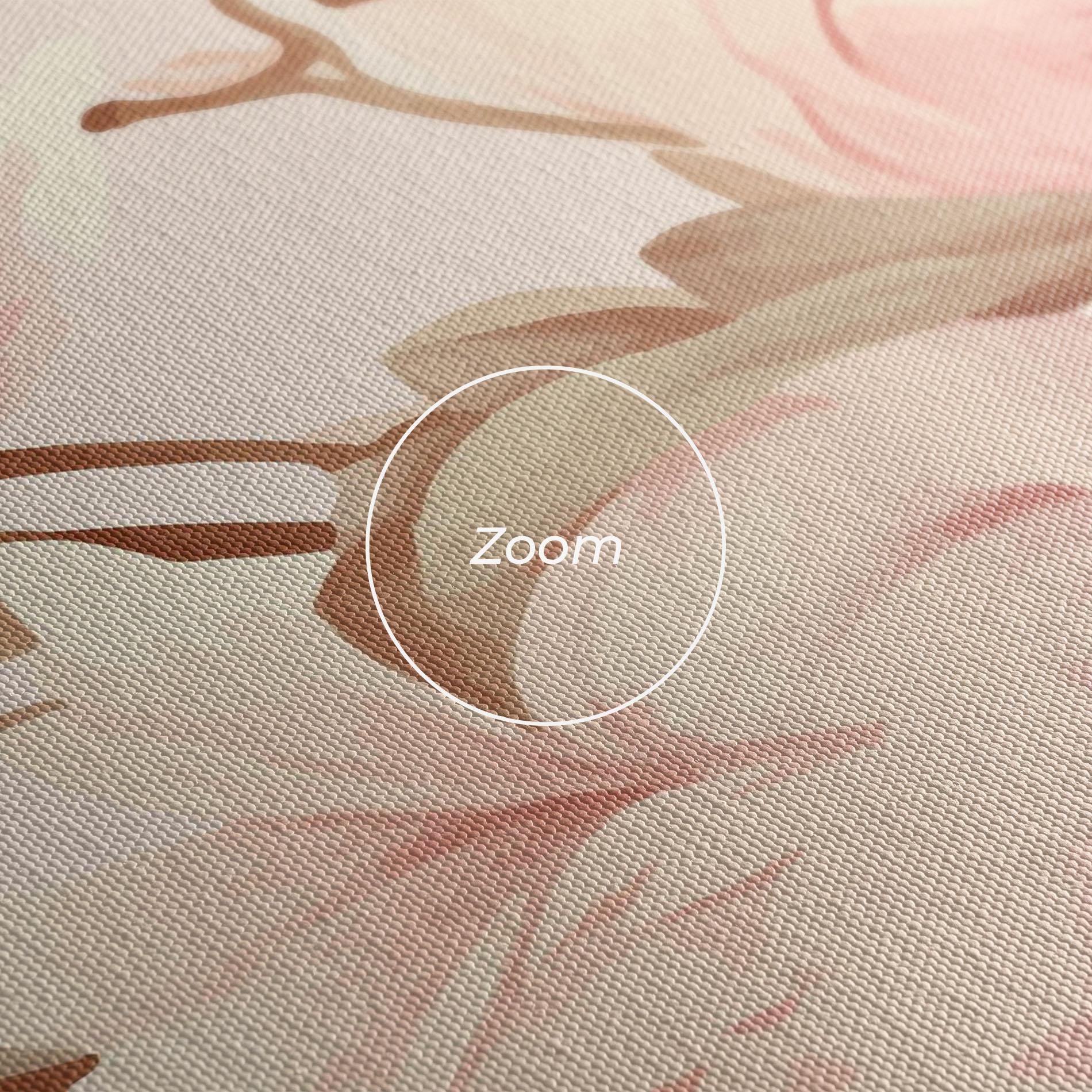 Tablou Canvas Pastel Peony mockup 3