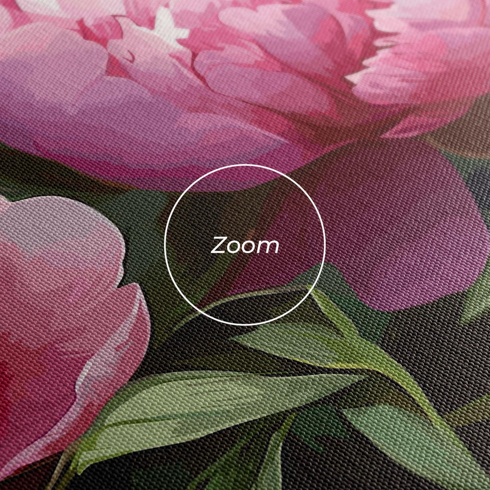 Tablou Canvas Peonies Art mockup 3