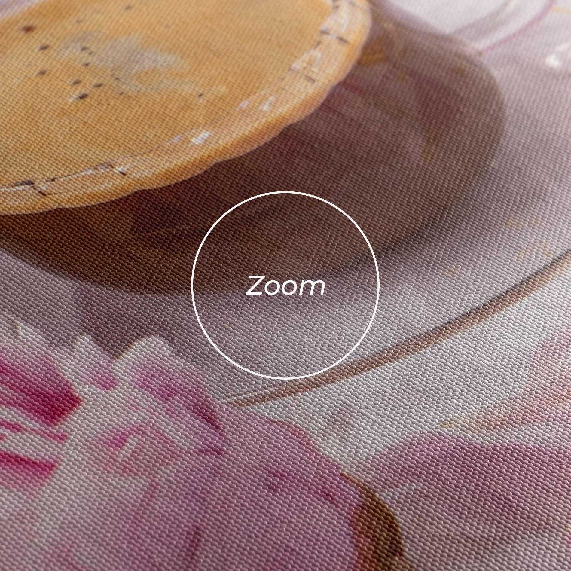 Tablou Canvas Peony And Coffee mockup 3