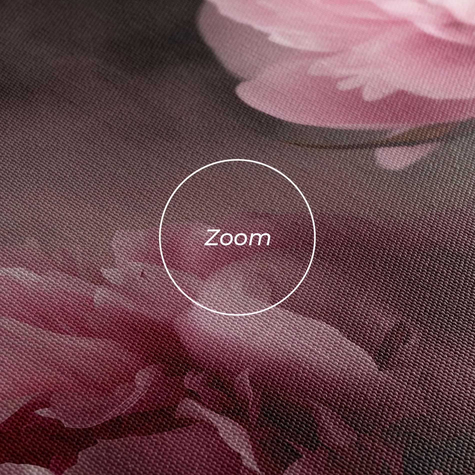 Tablou Canvas Peony In Smoke mockup 3