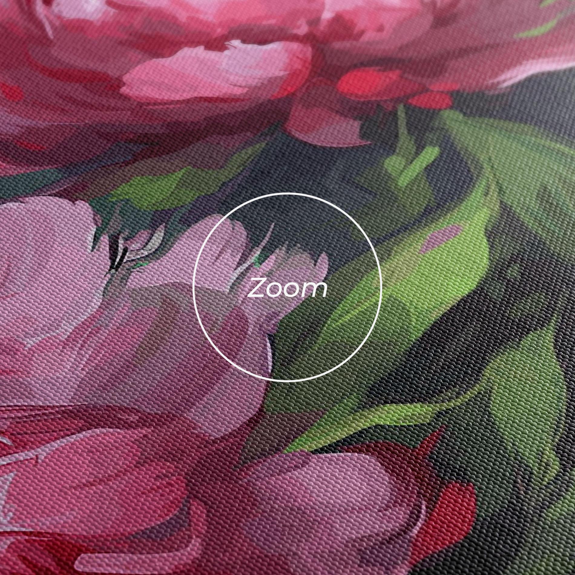 Tablou Canvas Pretty Peonies mockup 3