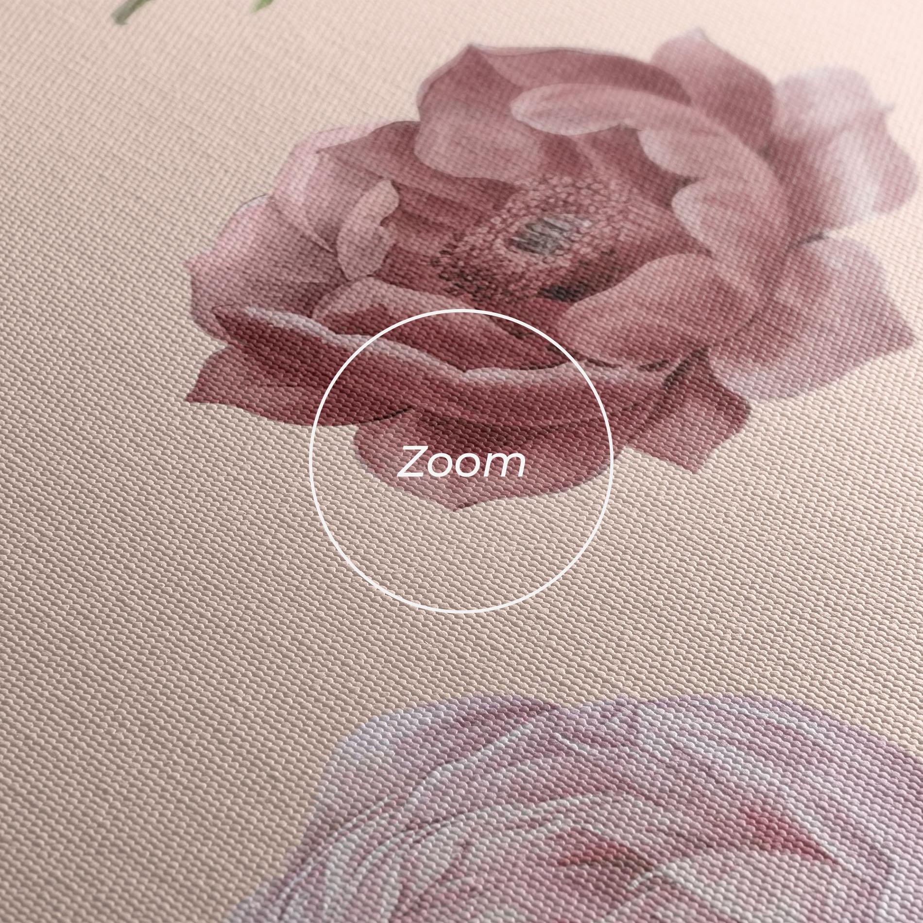 Tablou Canvas Rose And Peony mockup 3