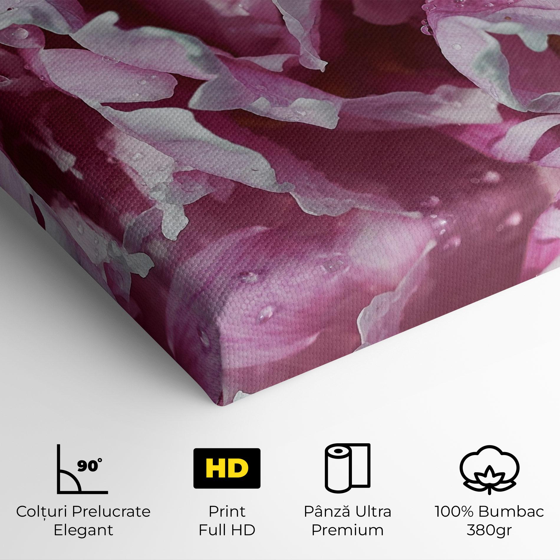 Tablou Canvas Peony Petals mockup 4