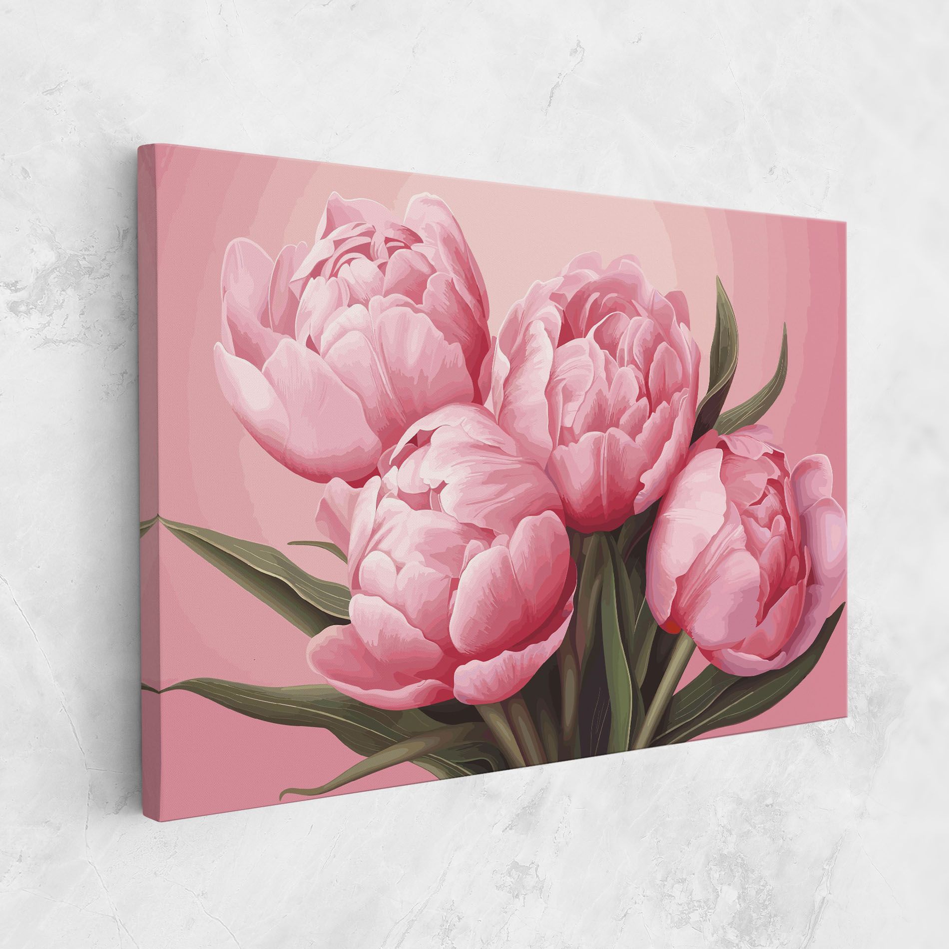 Peony On Pink mockup 1