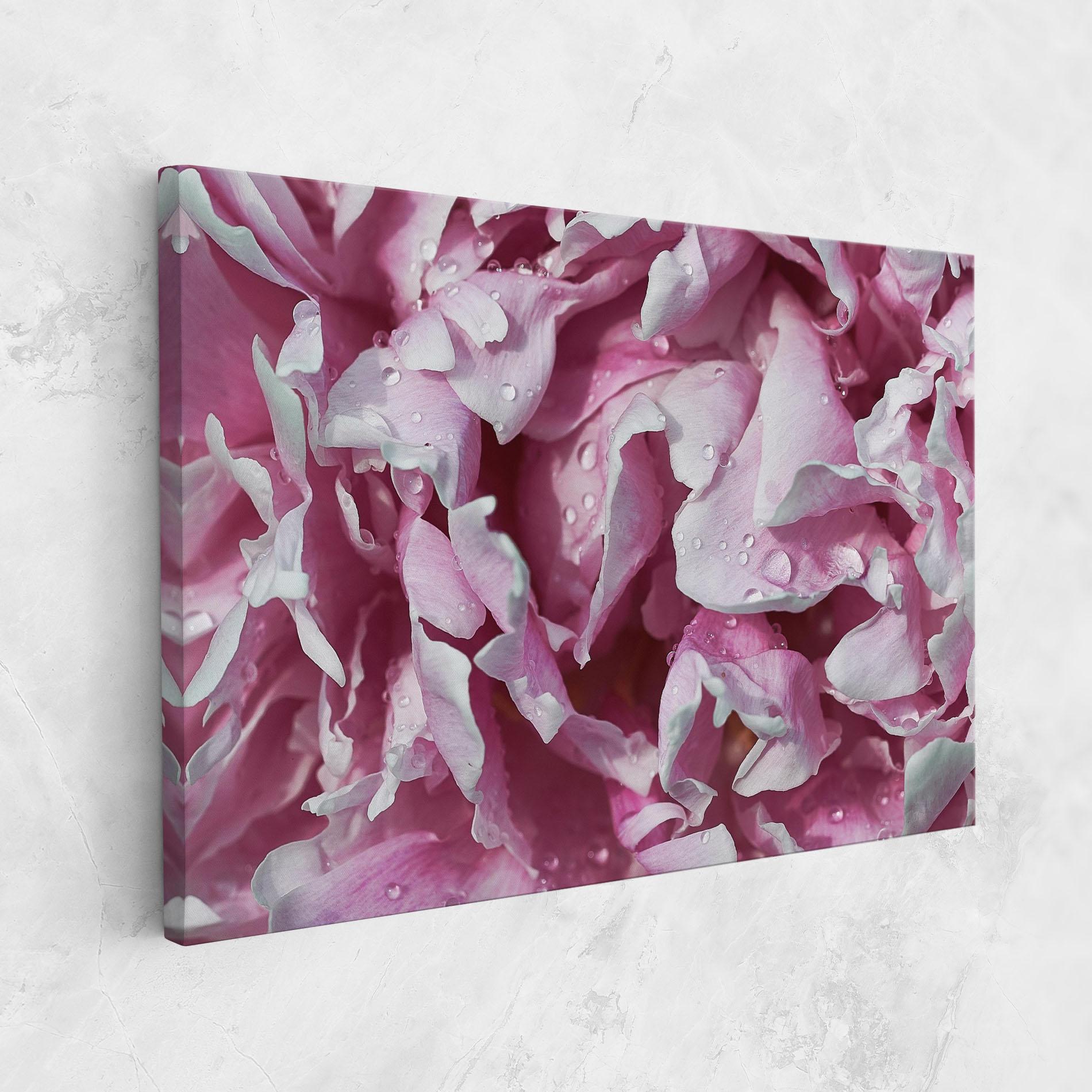 Tablou Canvas Peony Petals mockup 1