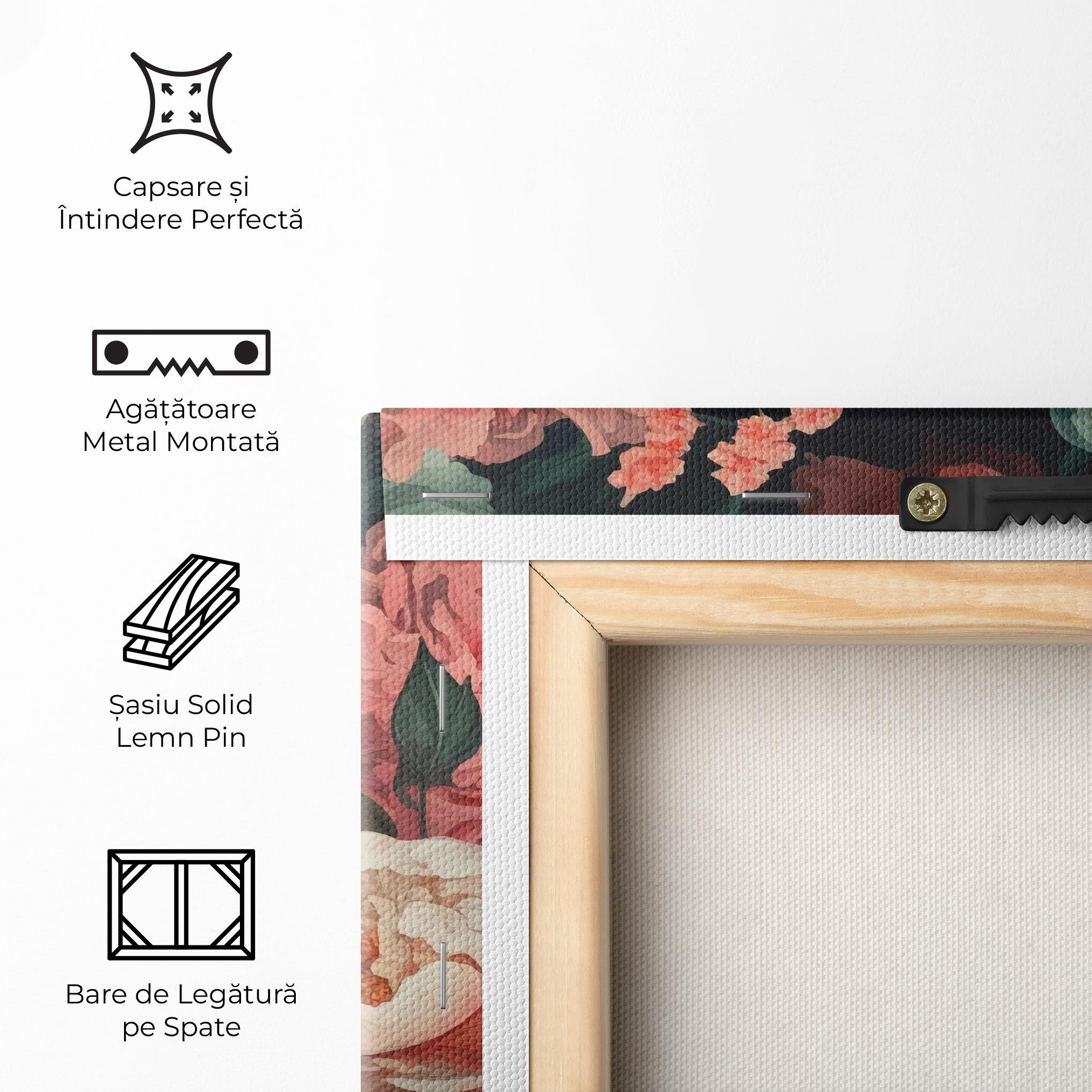 Artistic Pink Peony mockup 5