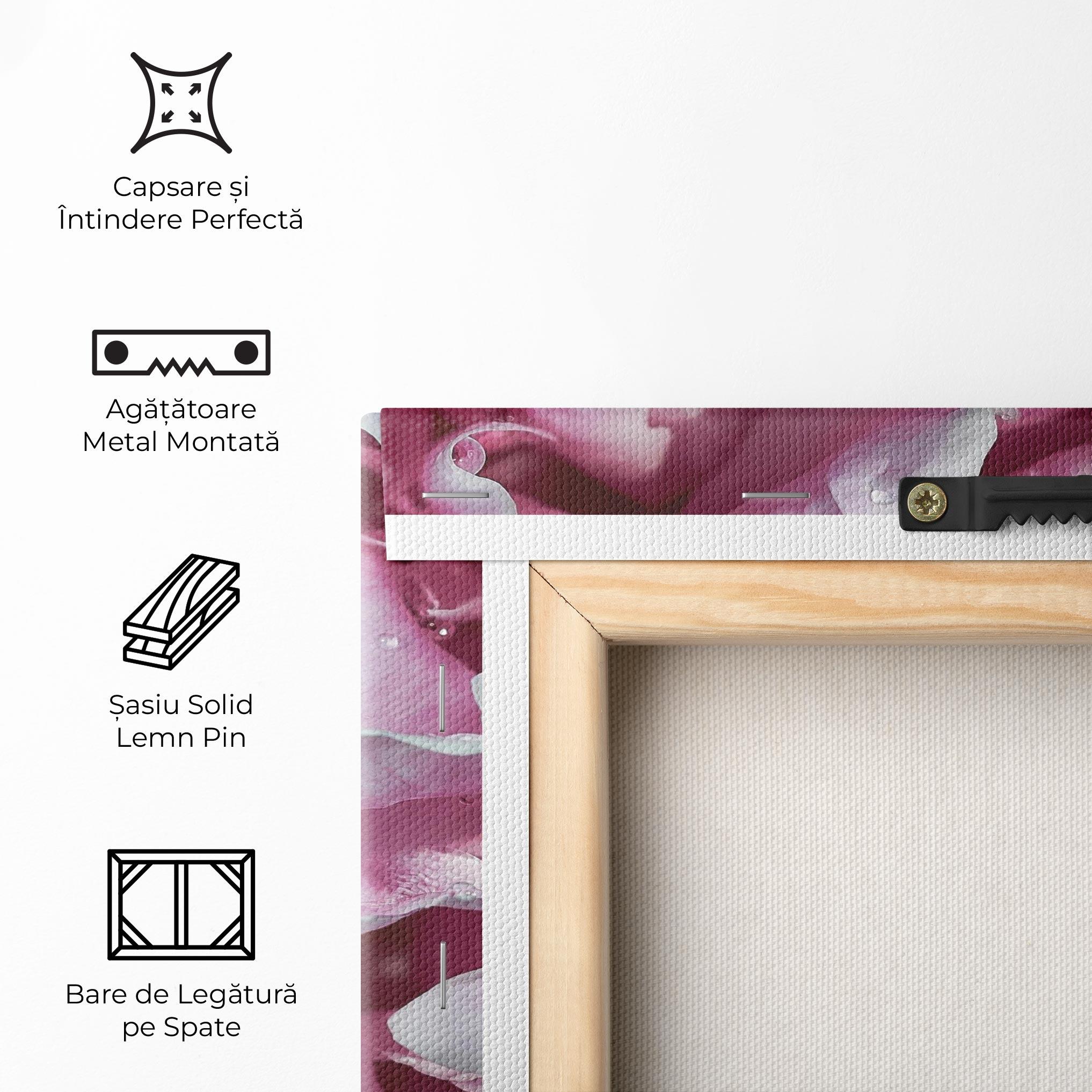 Tablou Canvas Peony Petals mockup 5