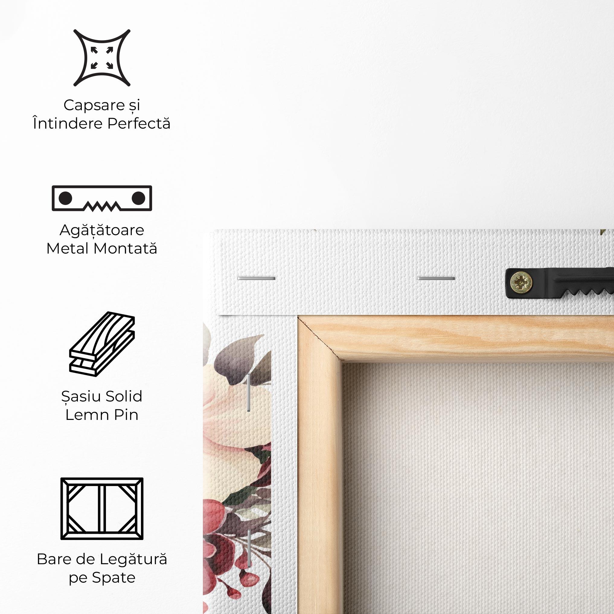 Tablou Canvas Red Peony mockup 5