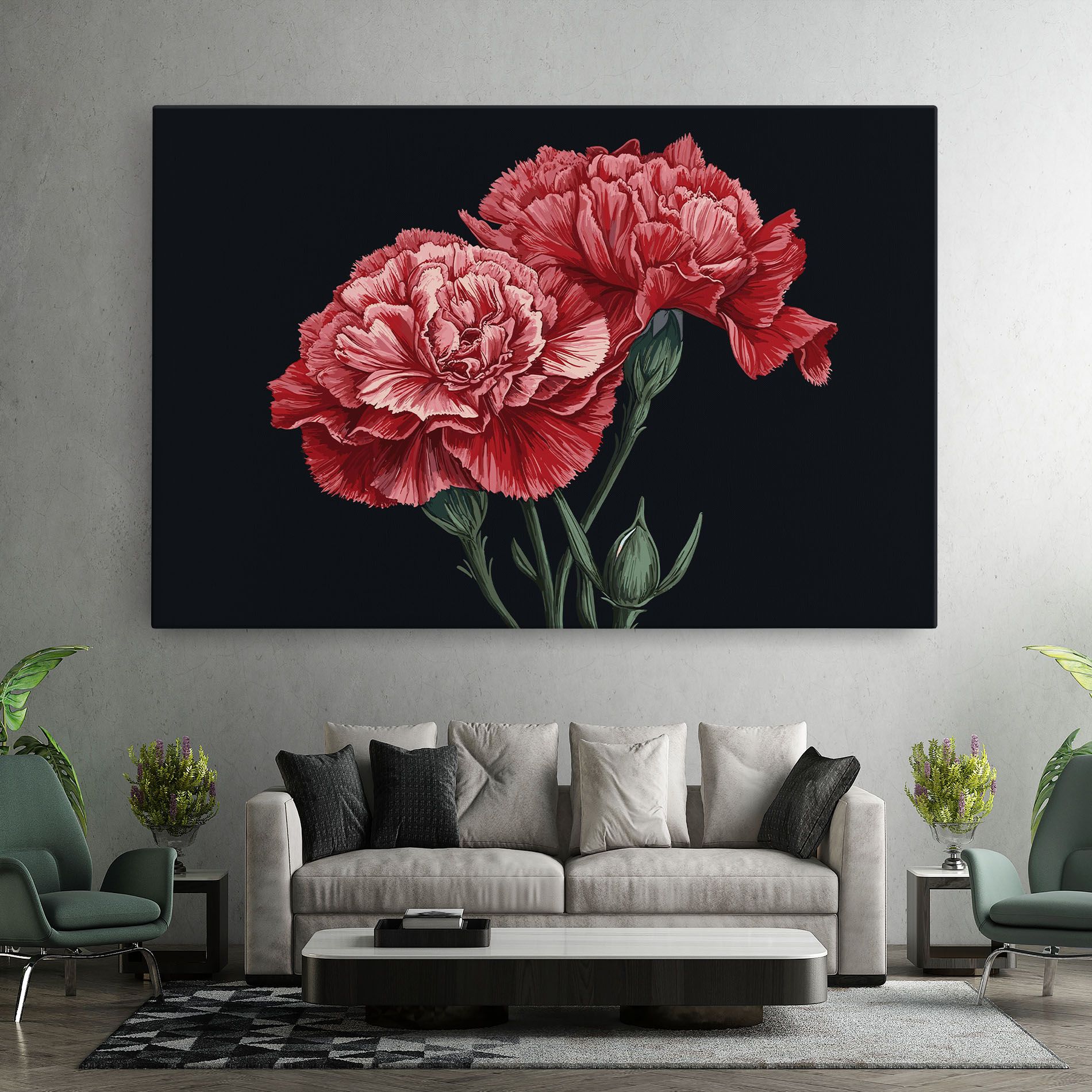 Beautiful Peony mockup 7