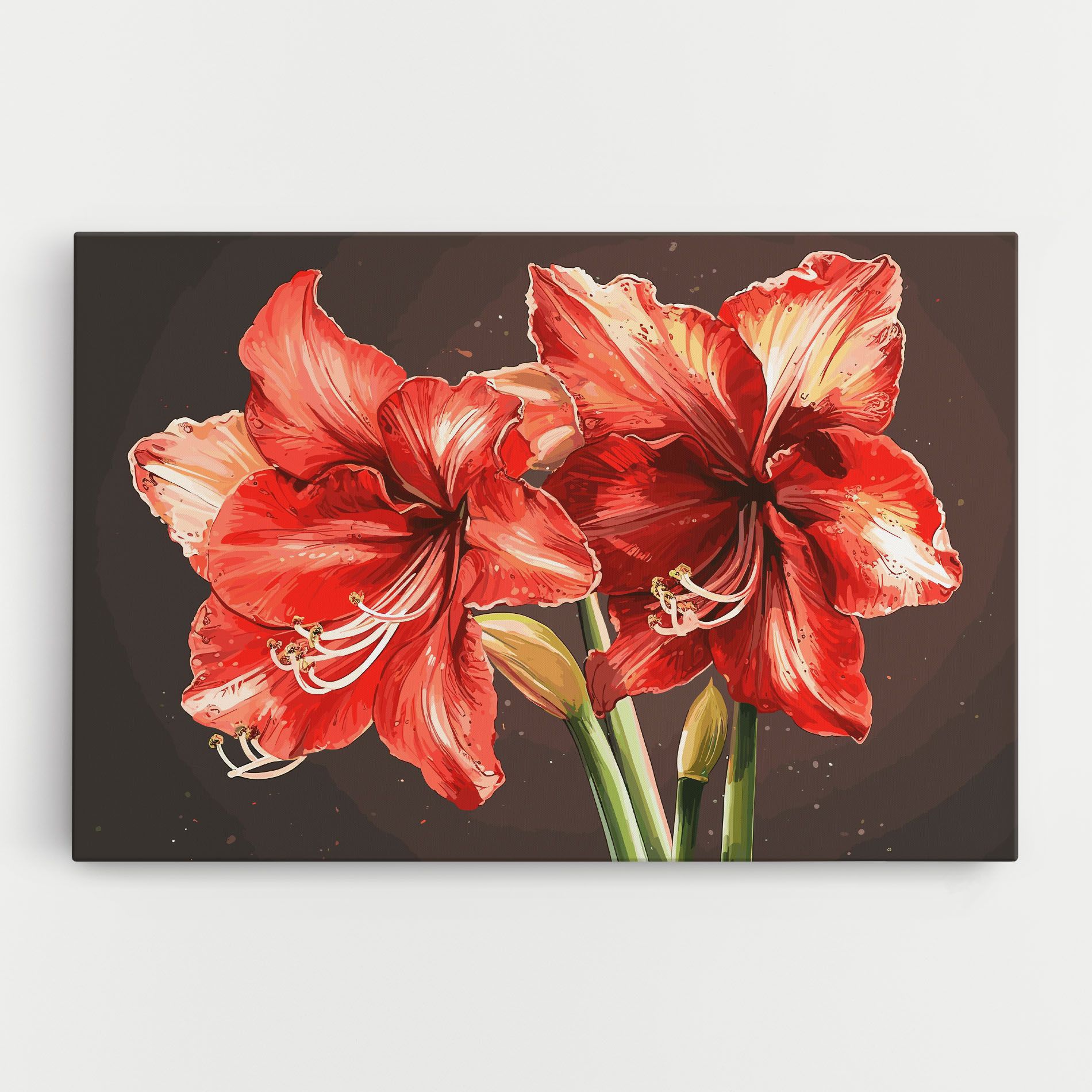 Orange Pretty Lily mockup 0