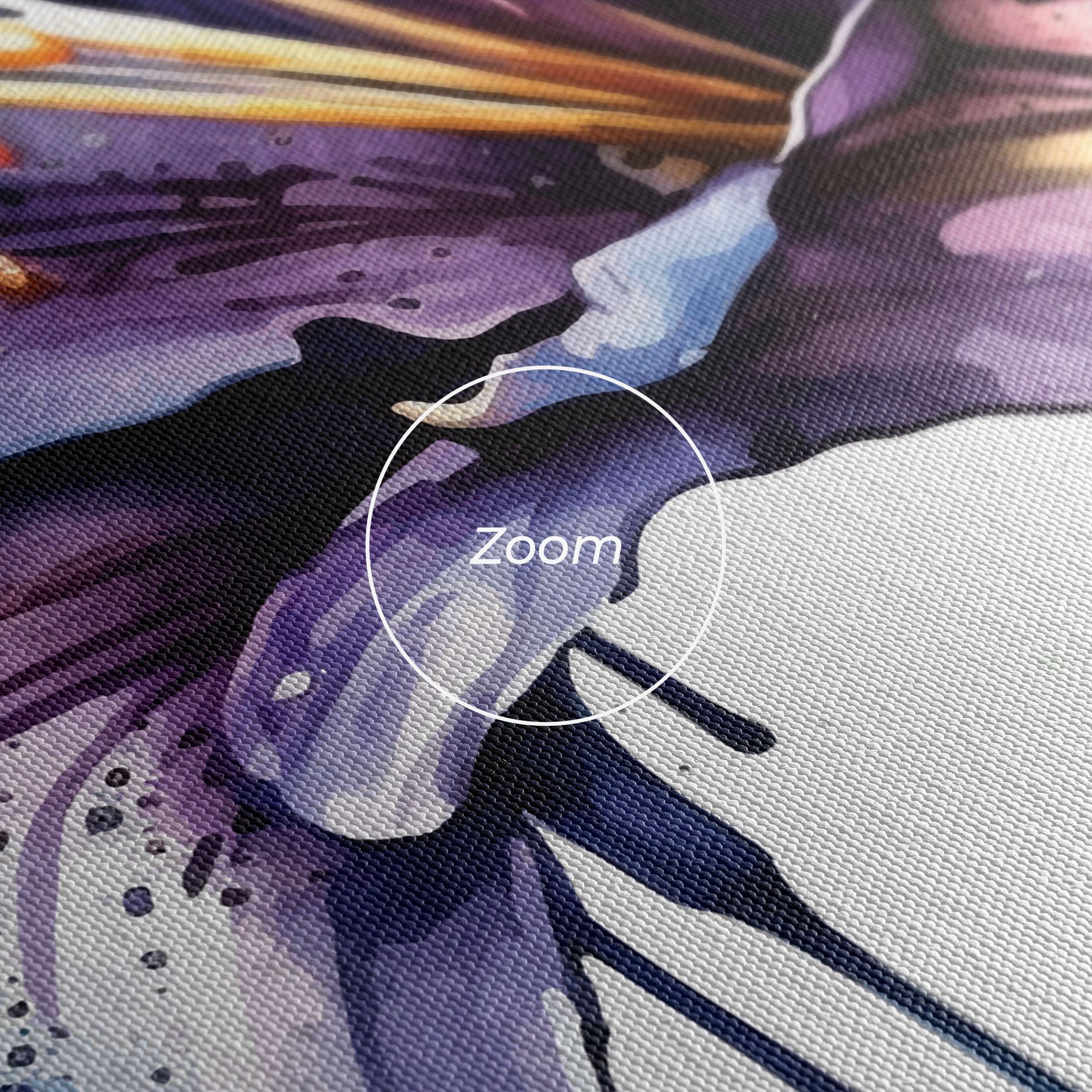 Purple Orange Lily mockup 3