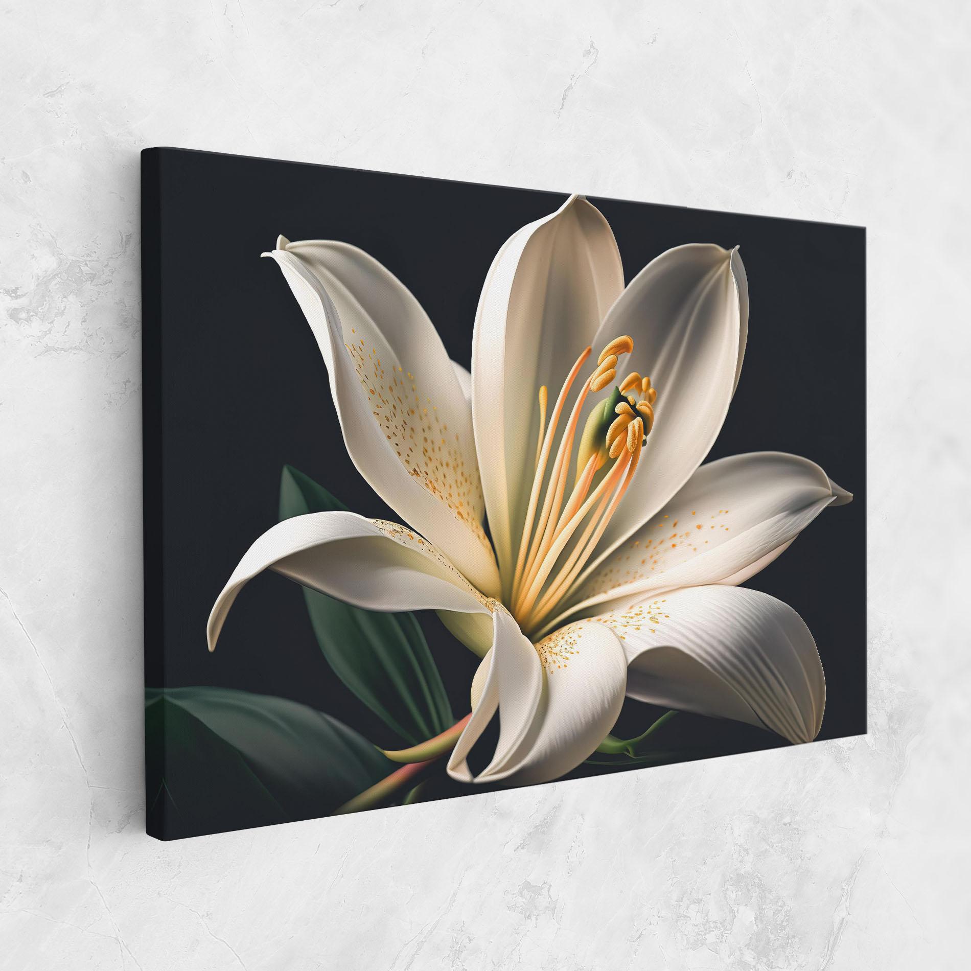 Tablou Canvas Big Lily View mockup 1