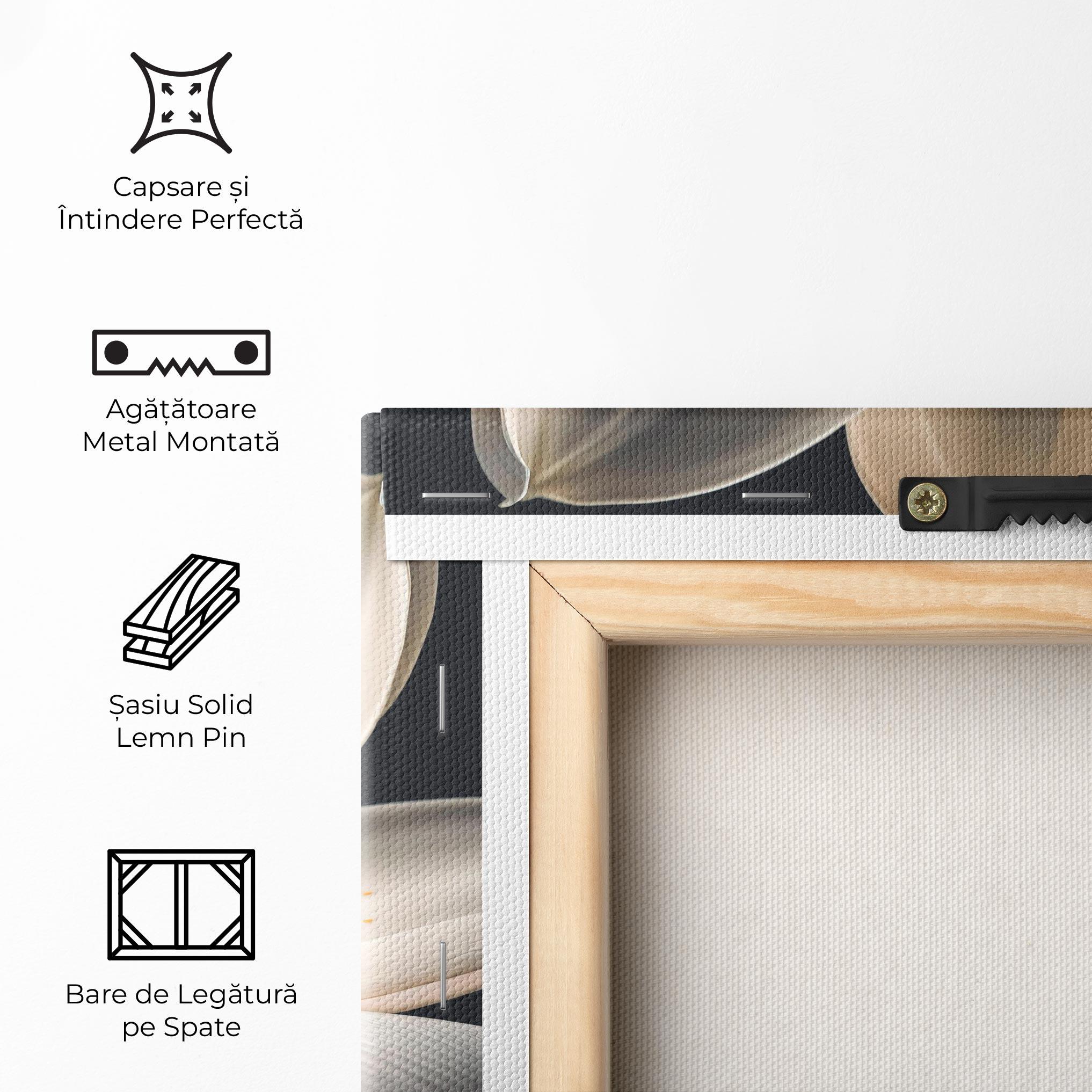 Tablou Canvas Big Lily View mockup 5