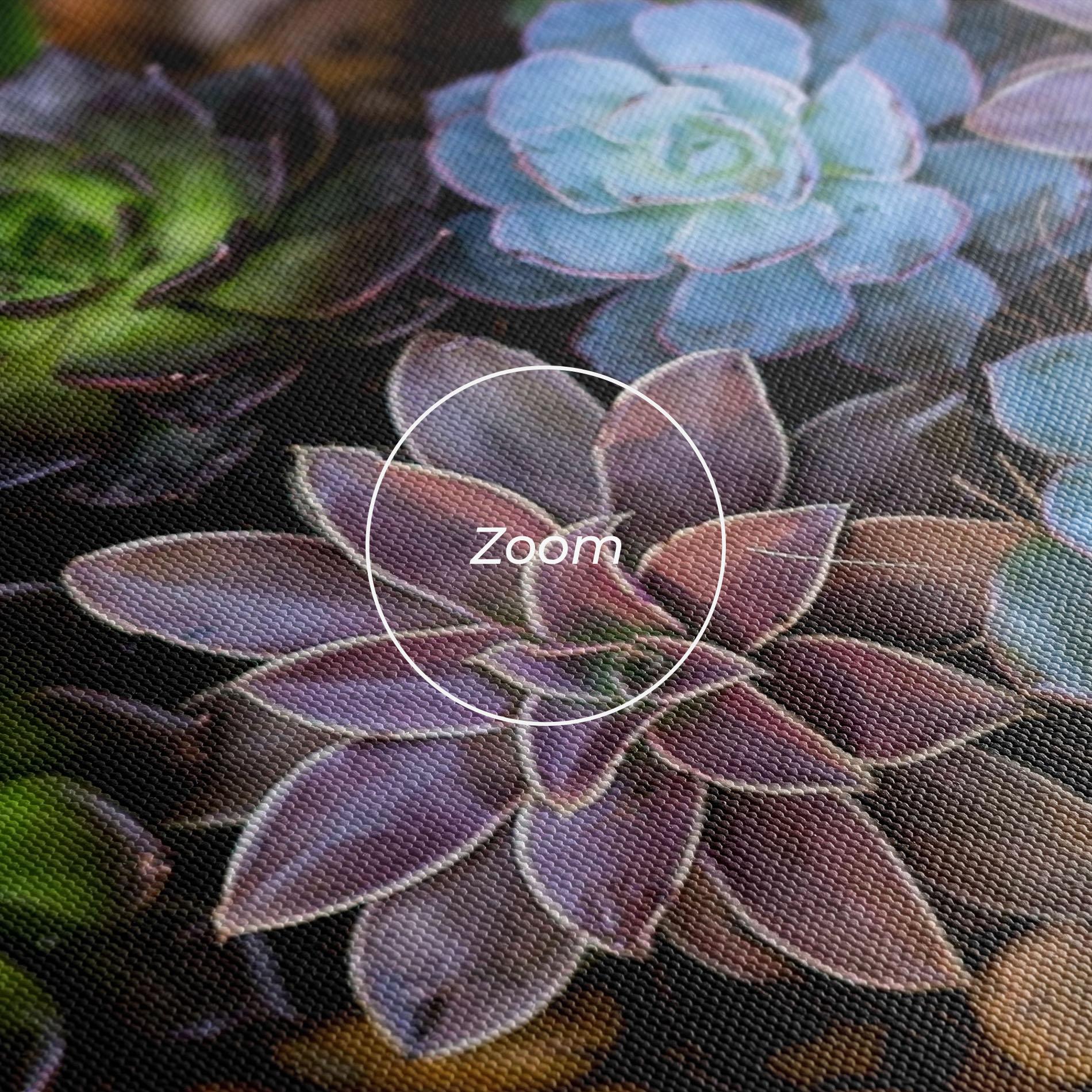 Tablou Canvas Colorful Flowers mockup 3