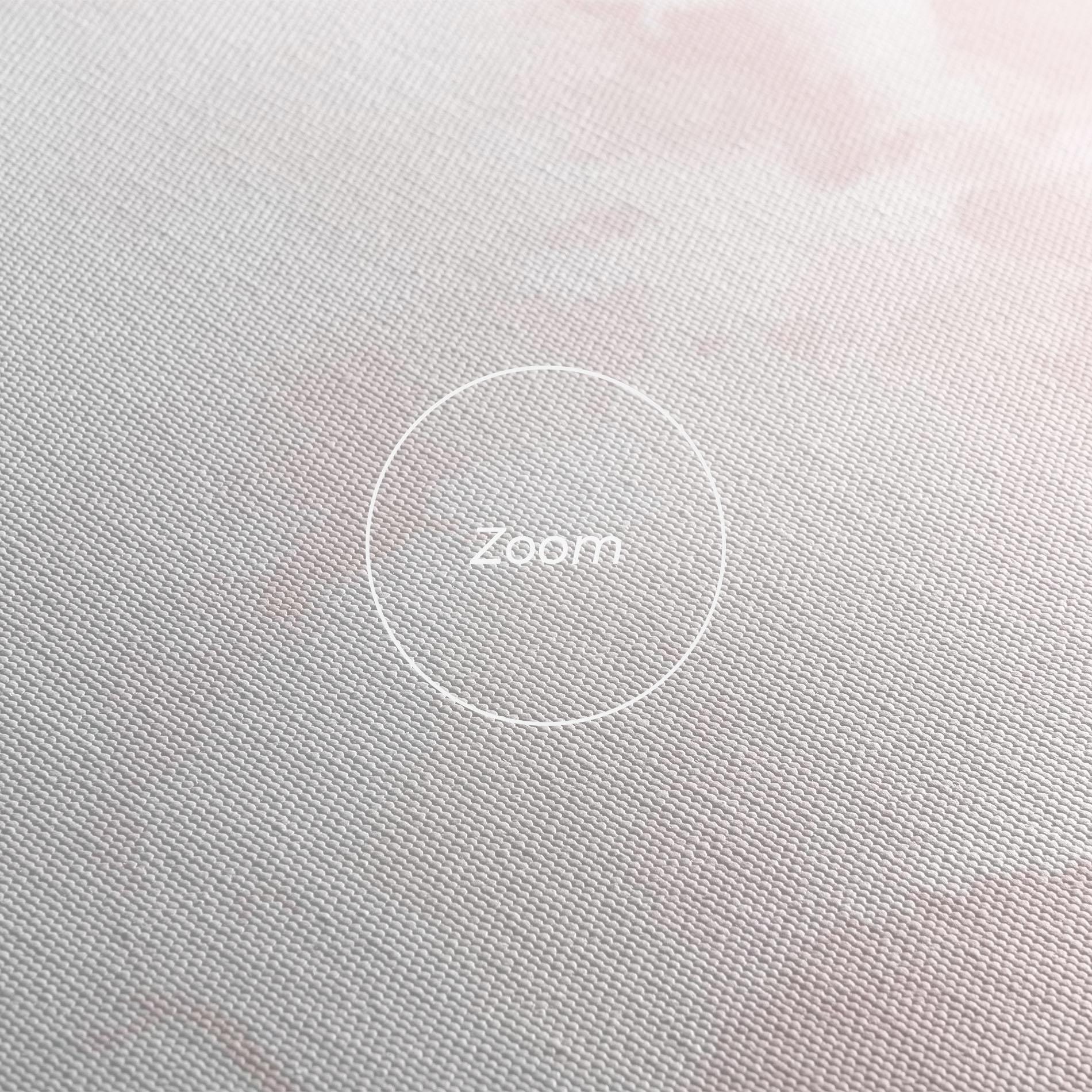 Tablou Canvas Red Flower Line mockup 3