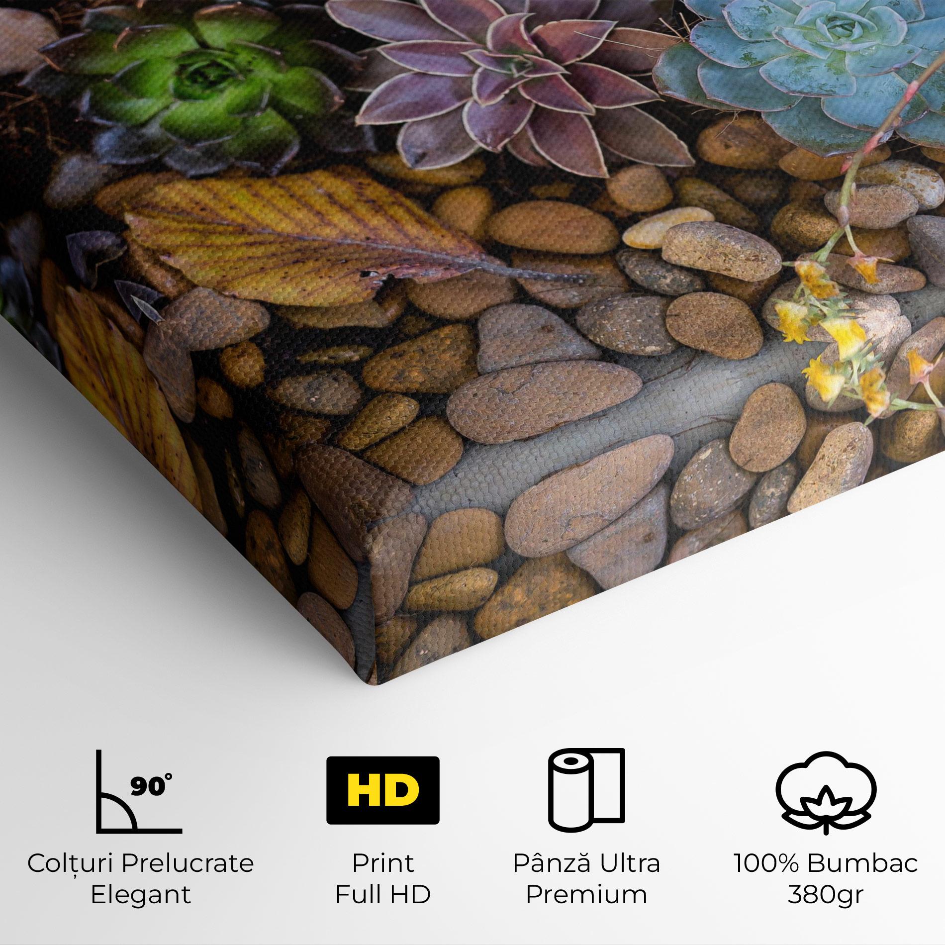 Tablou Canvas Colorful Flowers mockup 4