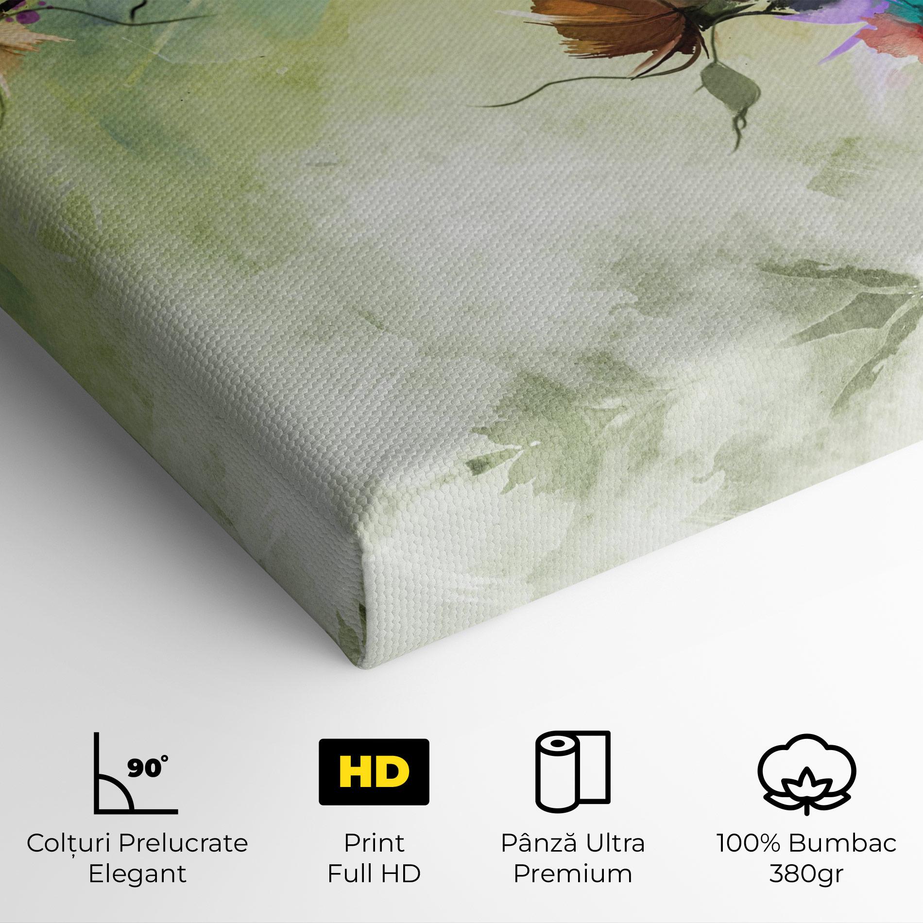 Tablou Canvas Ramura Cu Flori mockup 4