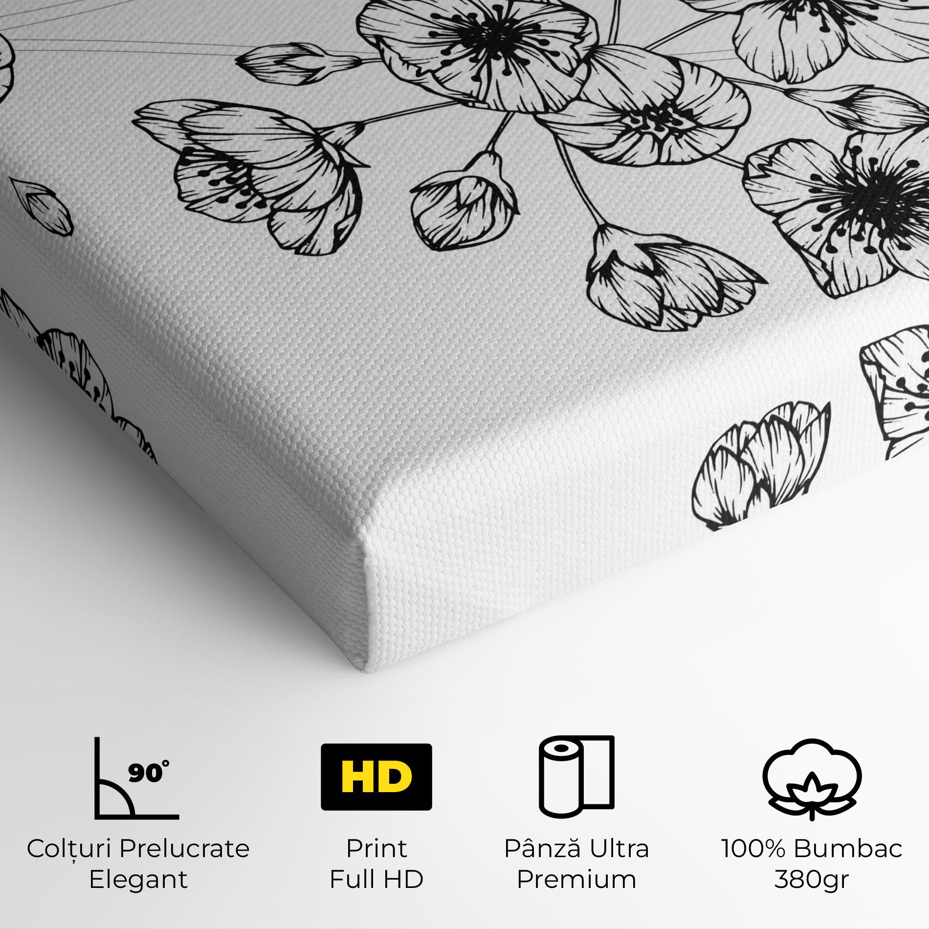 Tablou Canvas Sakura Line mockup 4