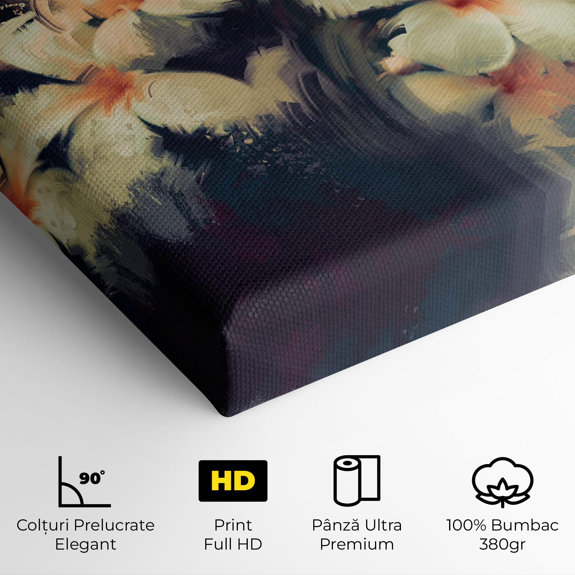 Tablou Canvas White Lilys mockup 4