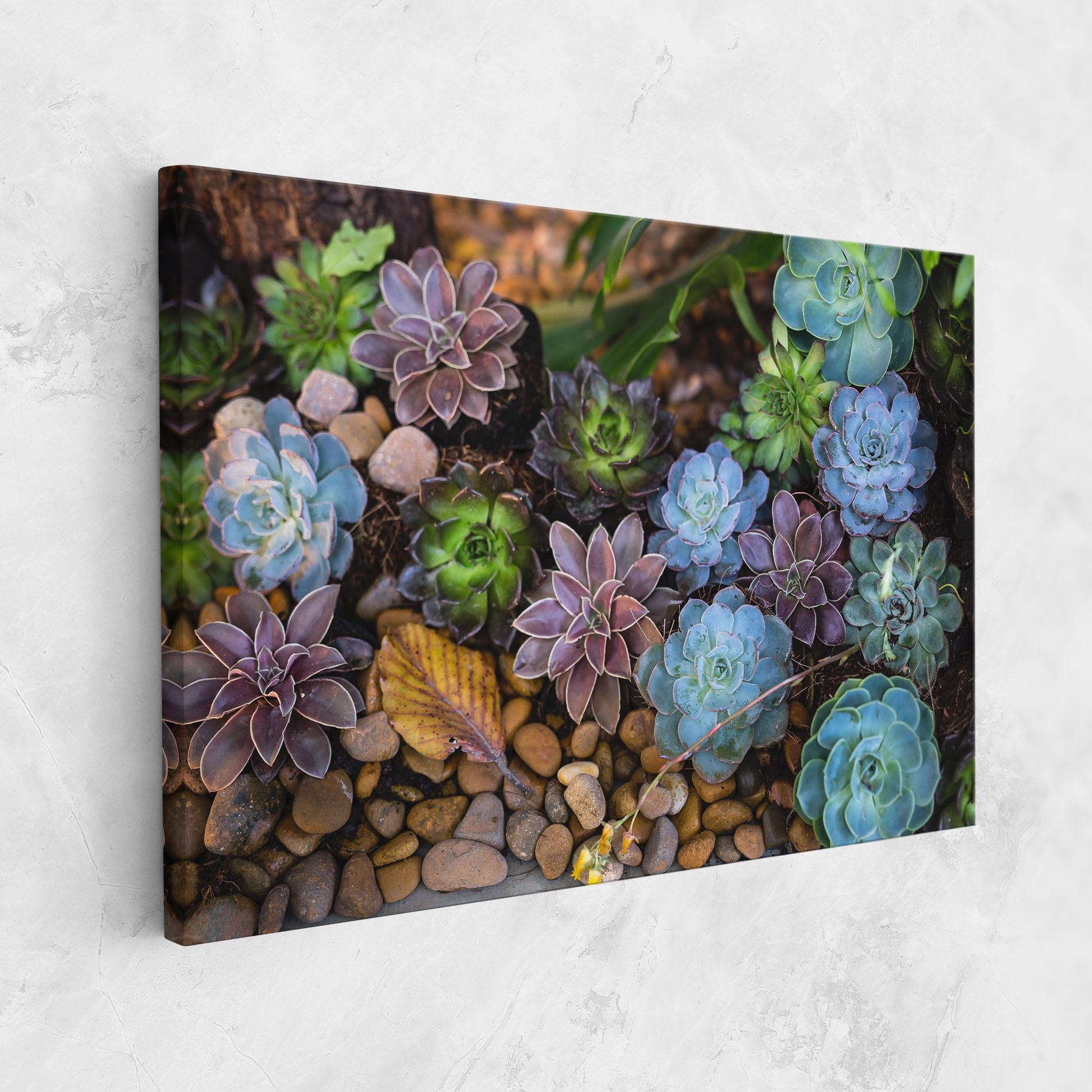 Tablou Canvas Colorful Flowers mockup 1