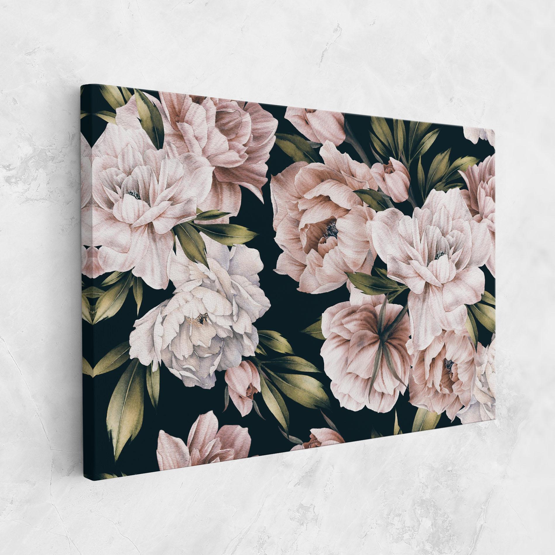Tablou Canvas Flori De Bujori mockup 1