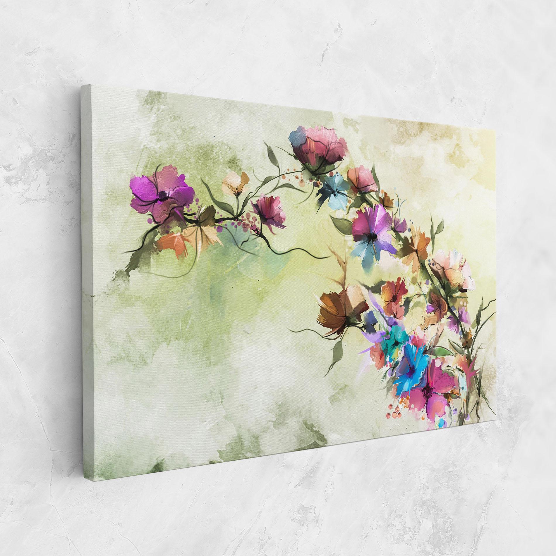 Tablou Canvas Ramura Cu Flori mockup 1