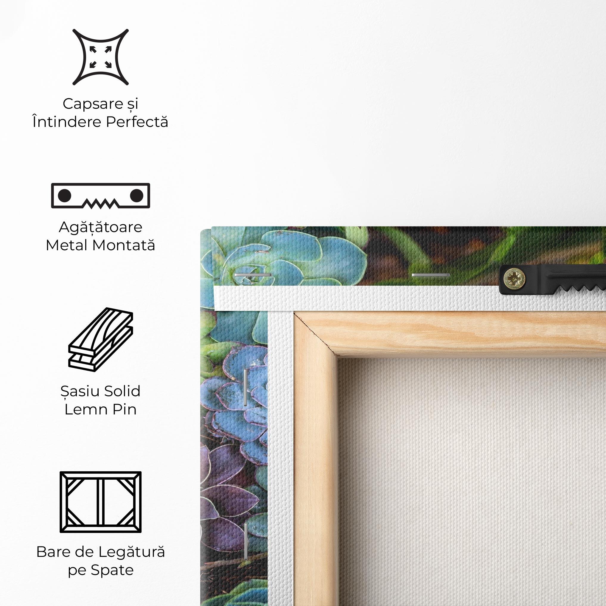Tablou Canvas Colorful Flowers mockup 5