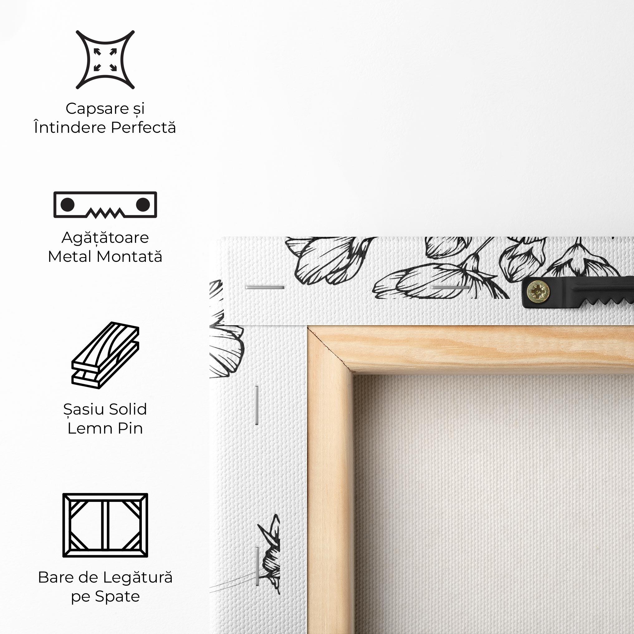 Tablou Canvas Sakura Line mockup 5