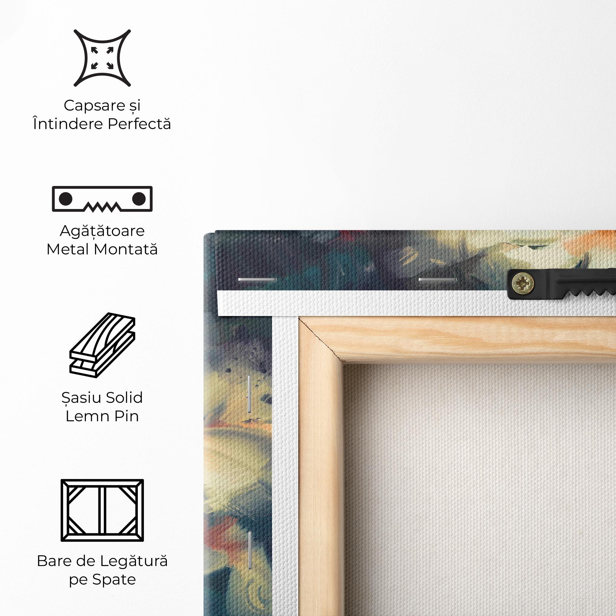 Tablou Canvas White Lilys mockup 5