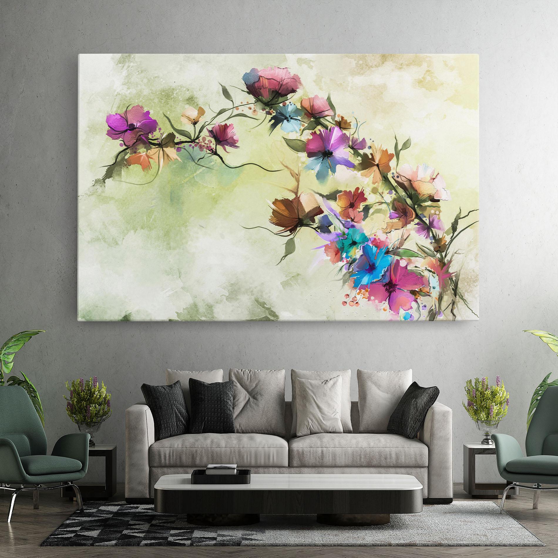 Tablou Canvas Ramura Cu Flori mockup 7