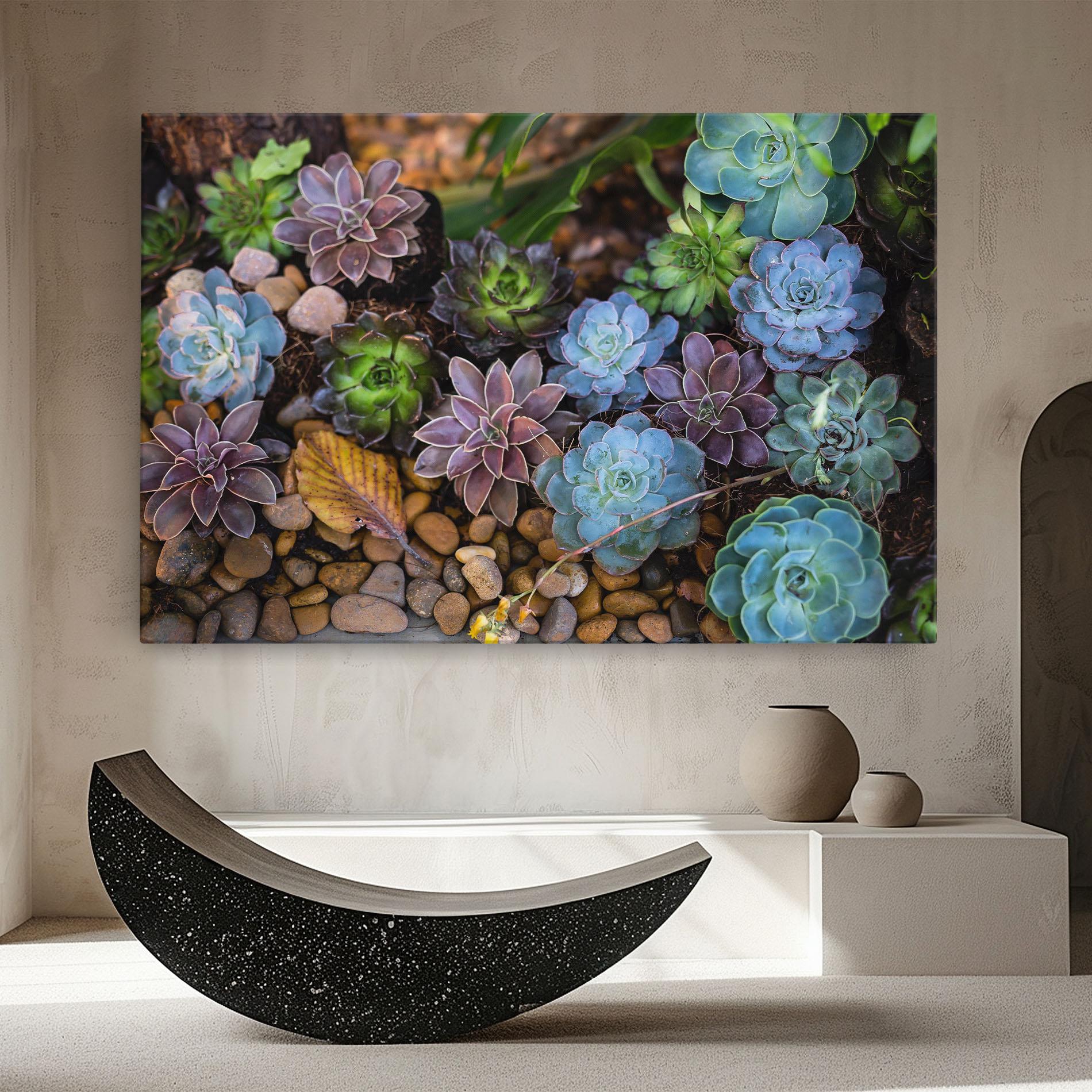 Tablou Canvas Colorful Flowers mockup 8