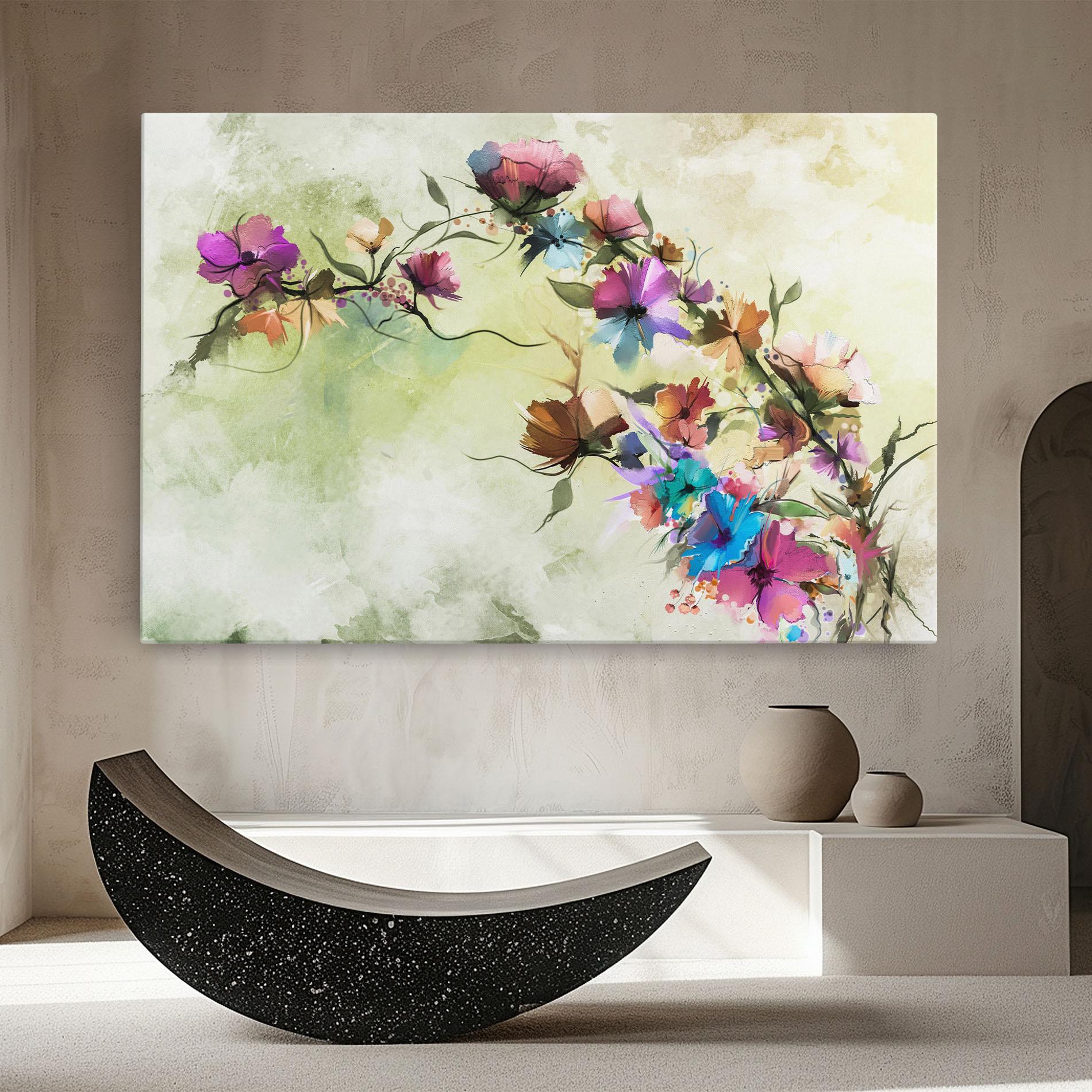 Tablou Canvas Ramura Cu Flori mockup 8