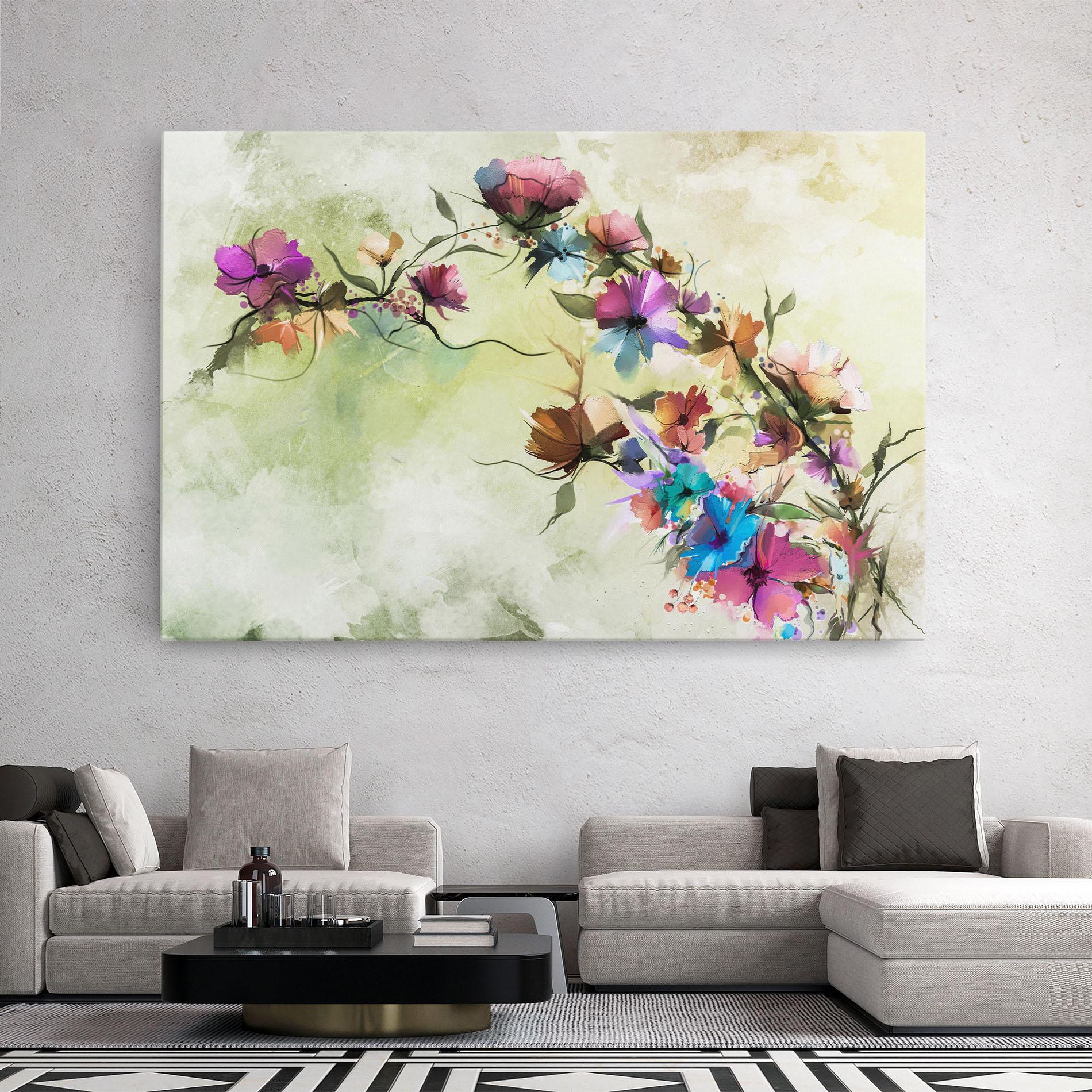 Tablou Canvas Ramura Cu Flori mockup 2