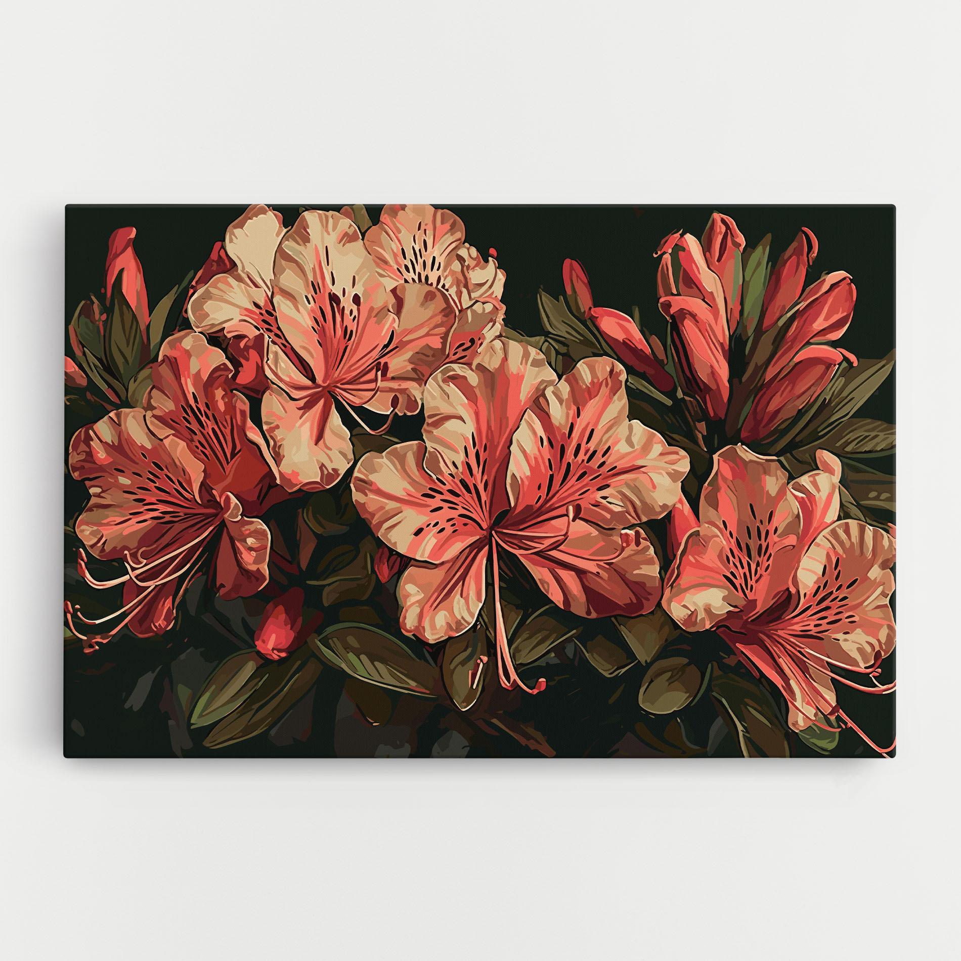 Tablou Canvas Cream Exotic Art mockup 0