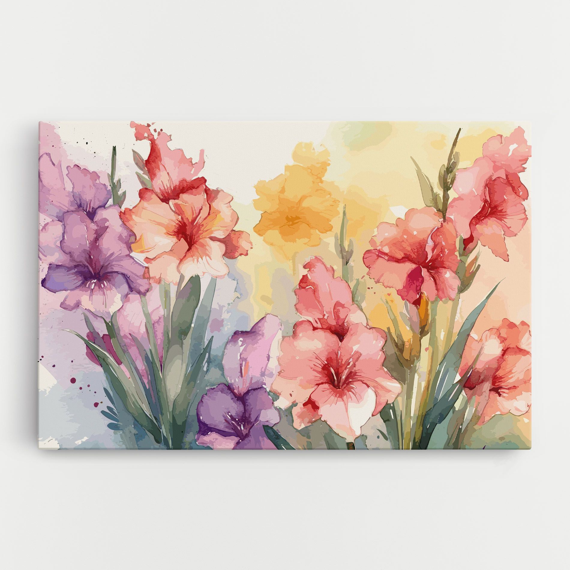 Exotic Watercolor mockup 0