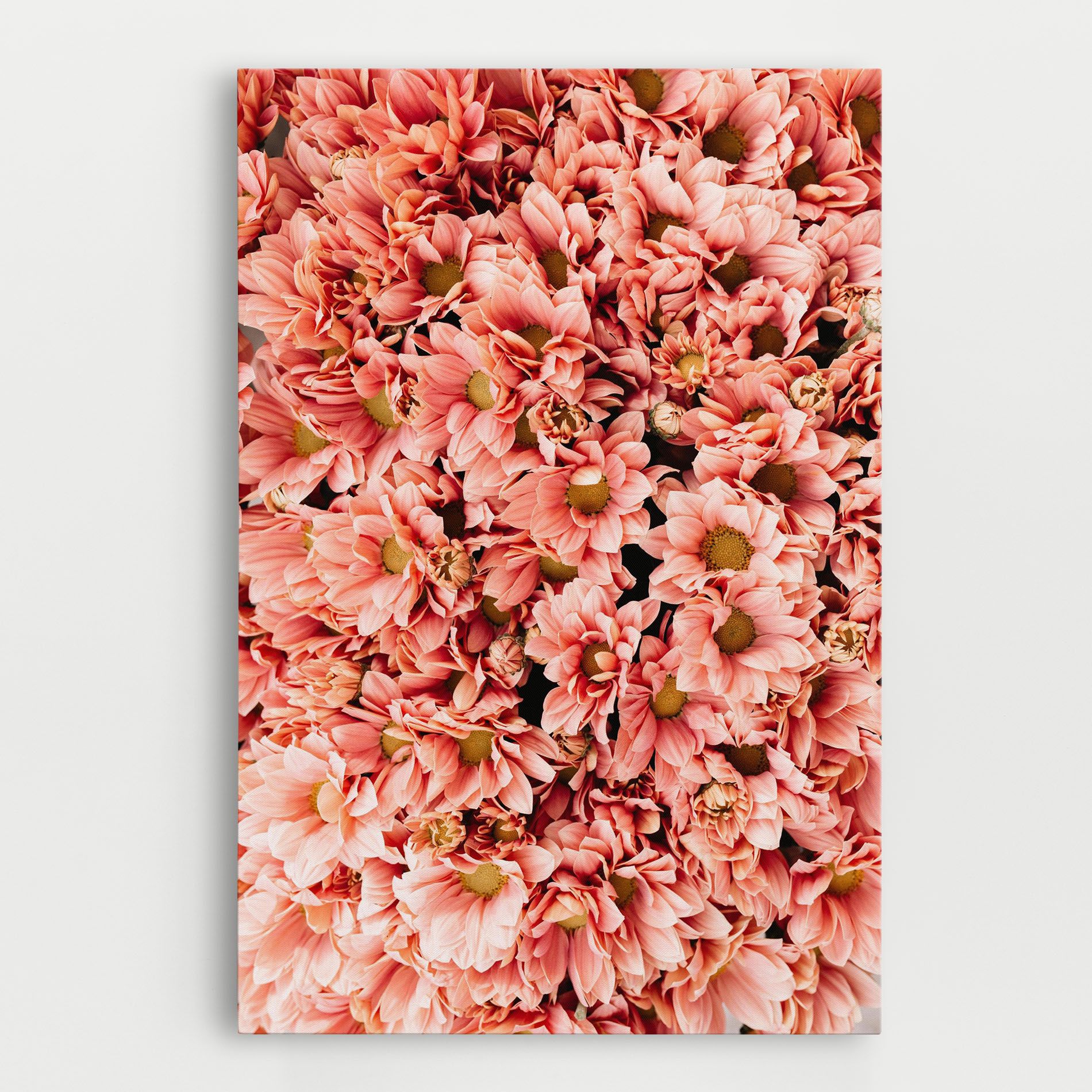 Pink Flowers Bouquet mockup 0