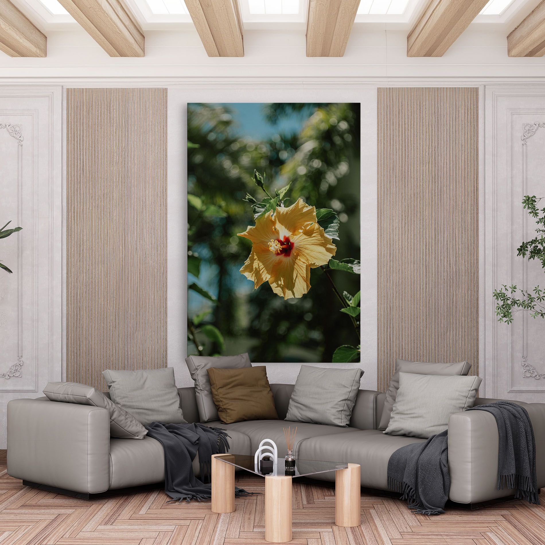 Yellow Pretty Exotic mockup 6