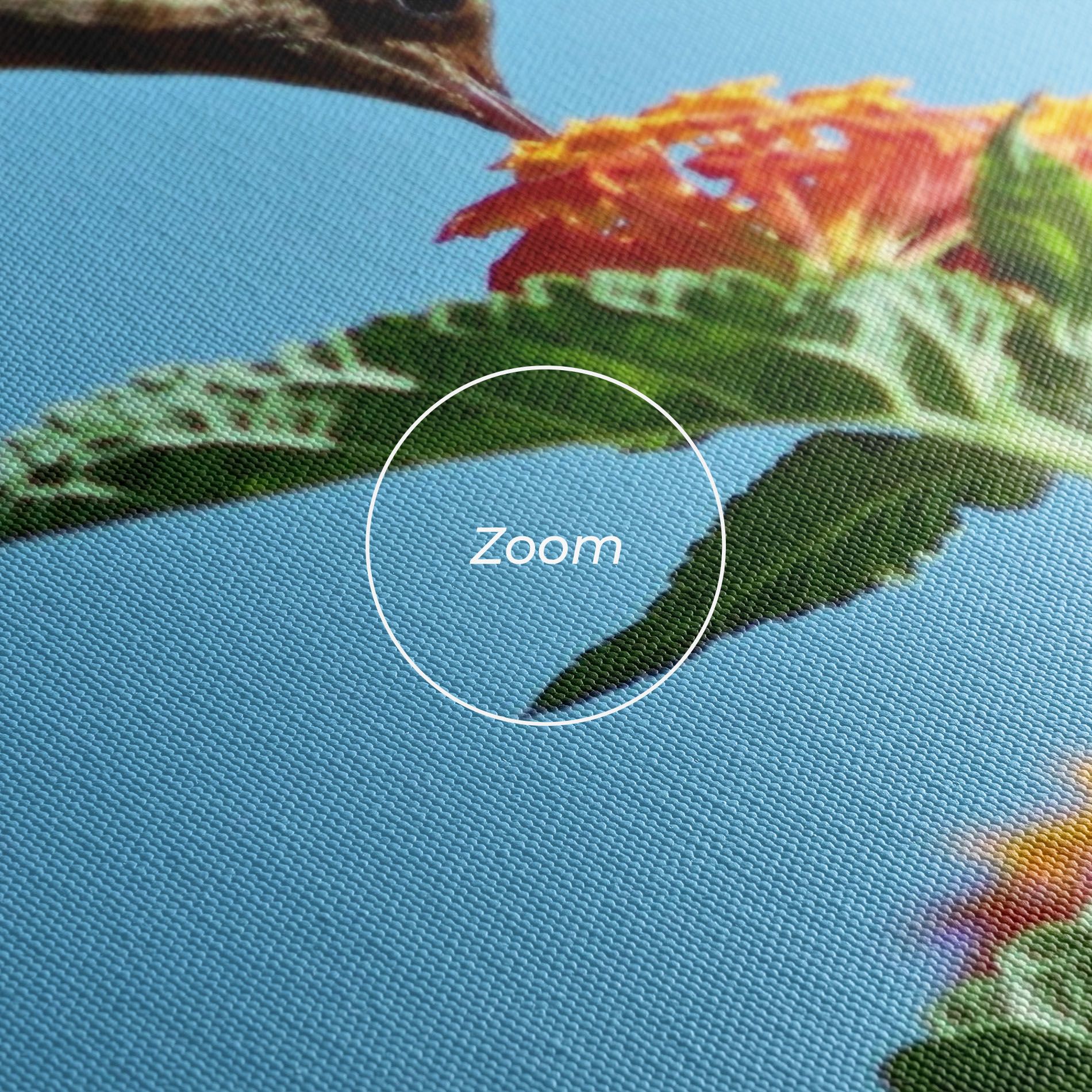 Bird Exotic Flower mockup 3