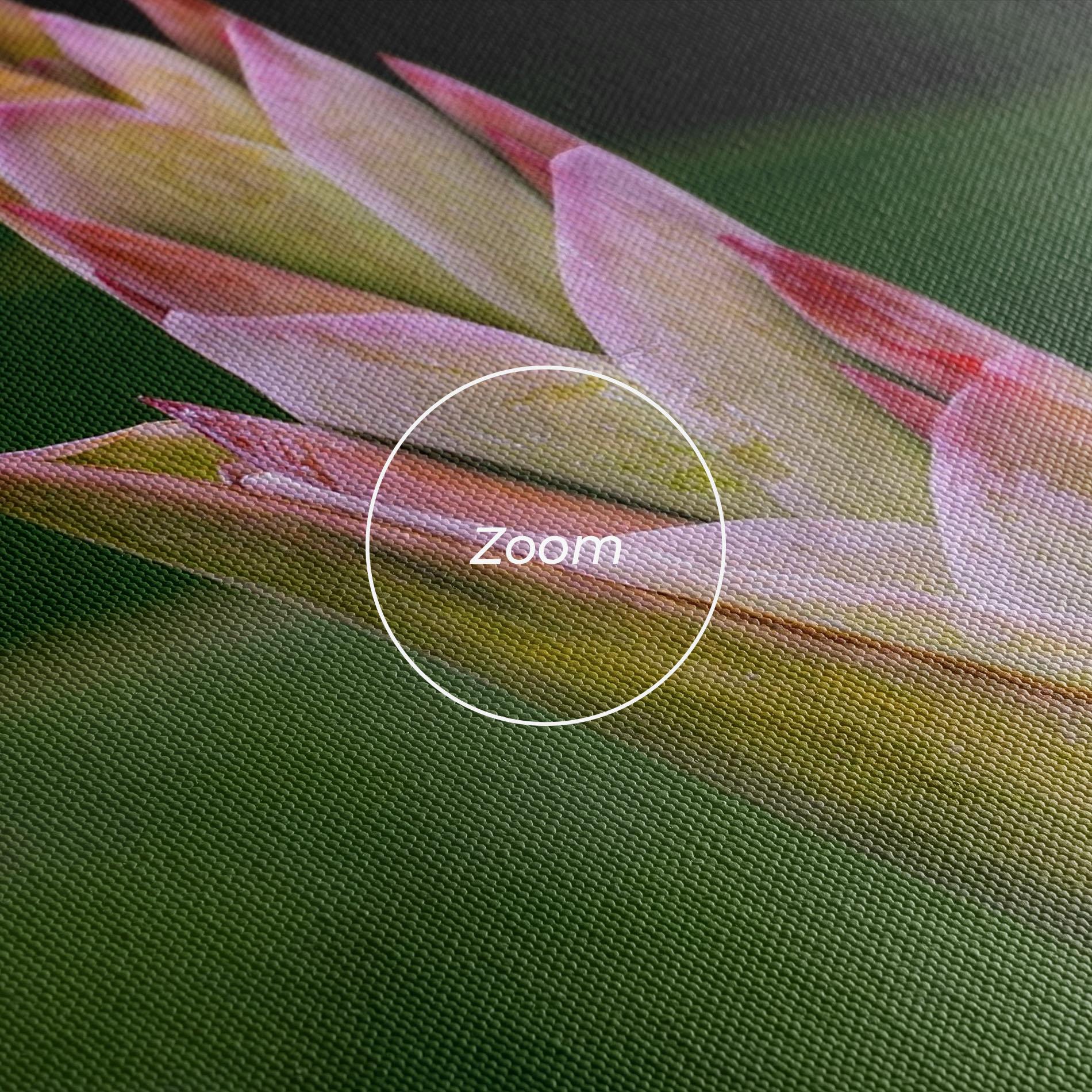 Tablou Canvas Light Pink Exotic mockup 3