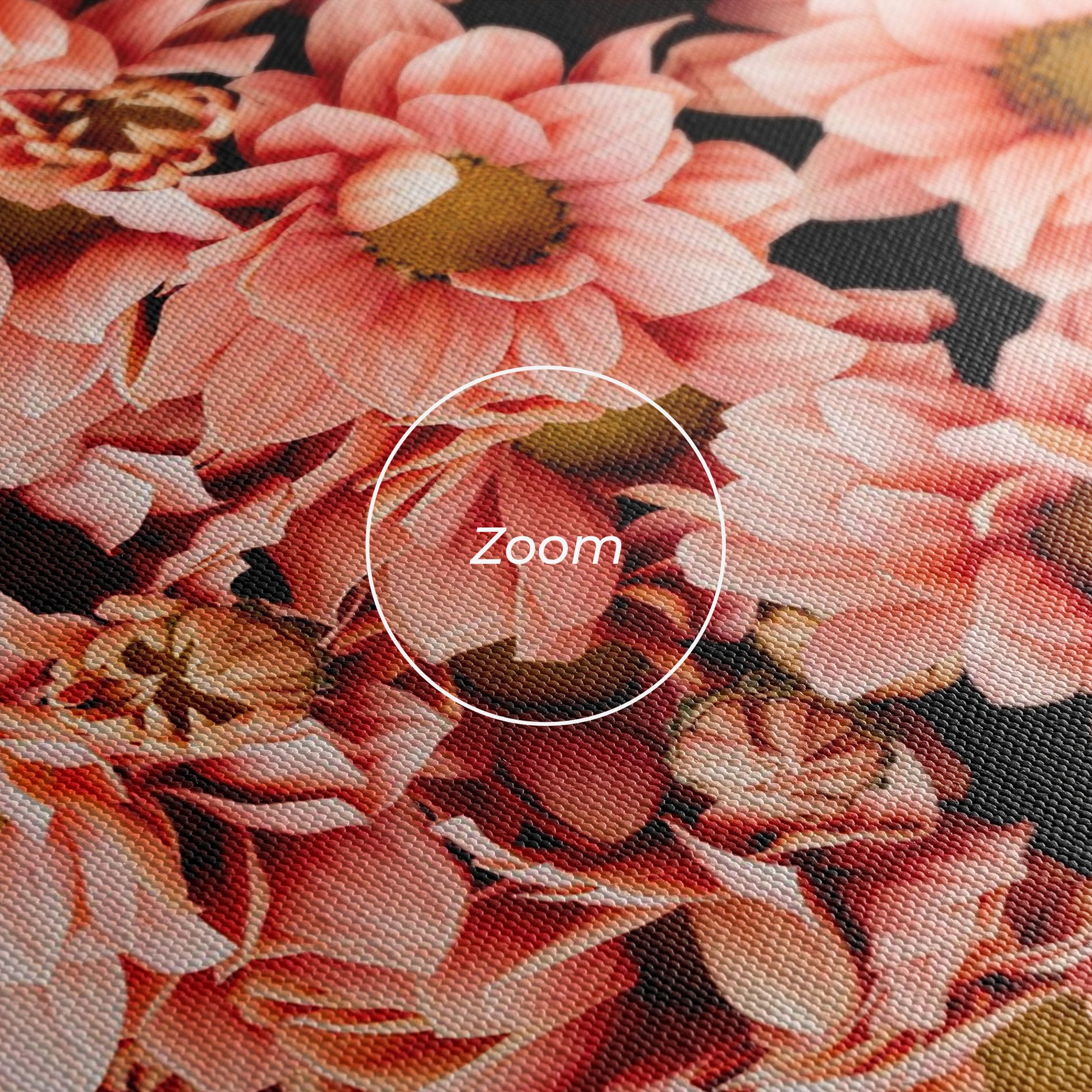 Pink Flowers Bouquet mockup 3