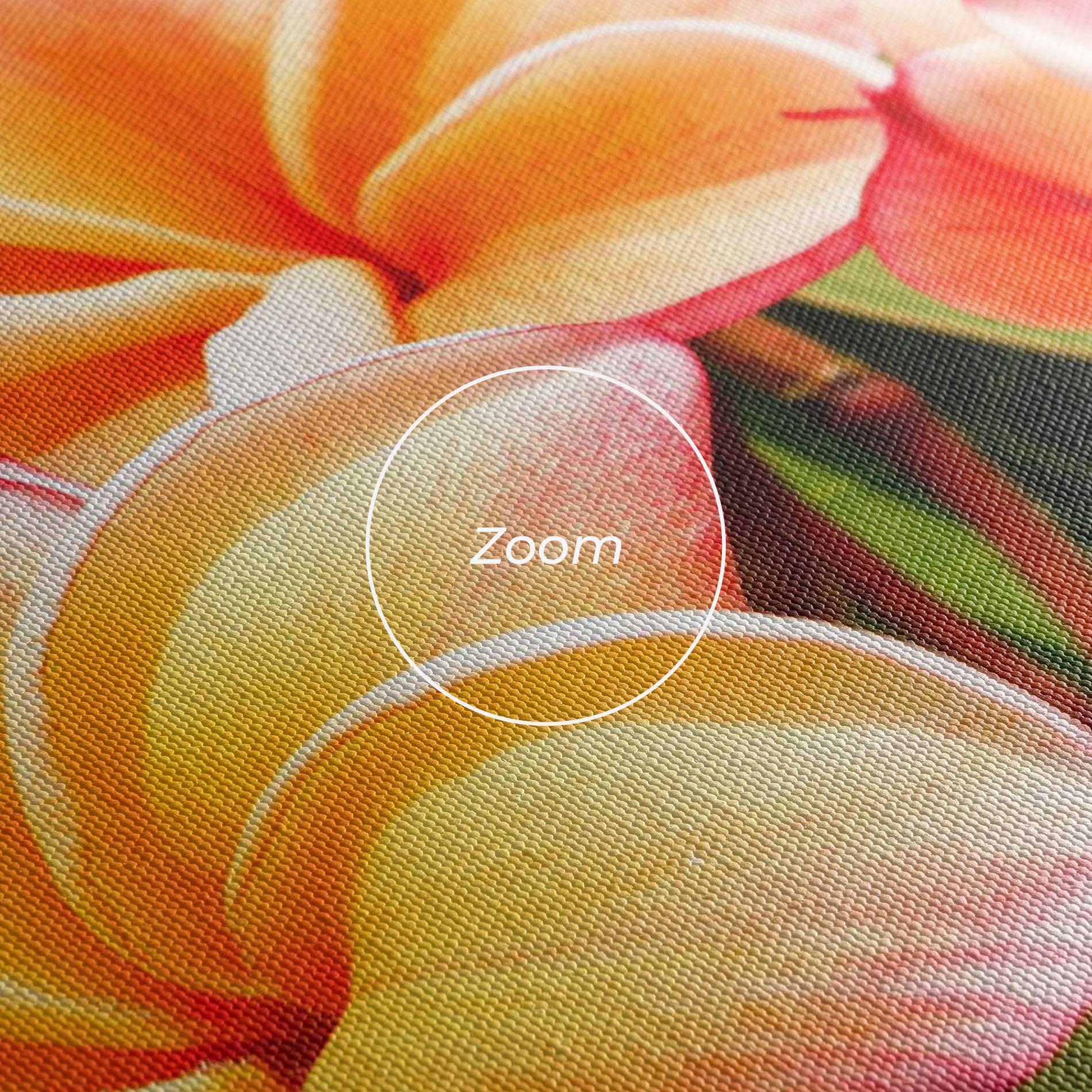 Tablou Canvas Pretty Plumeria mockup 3