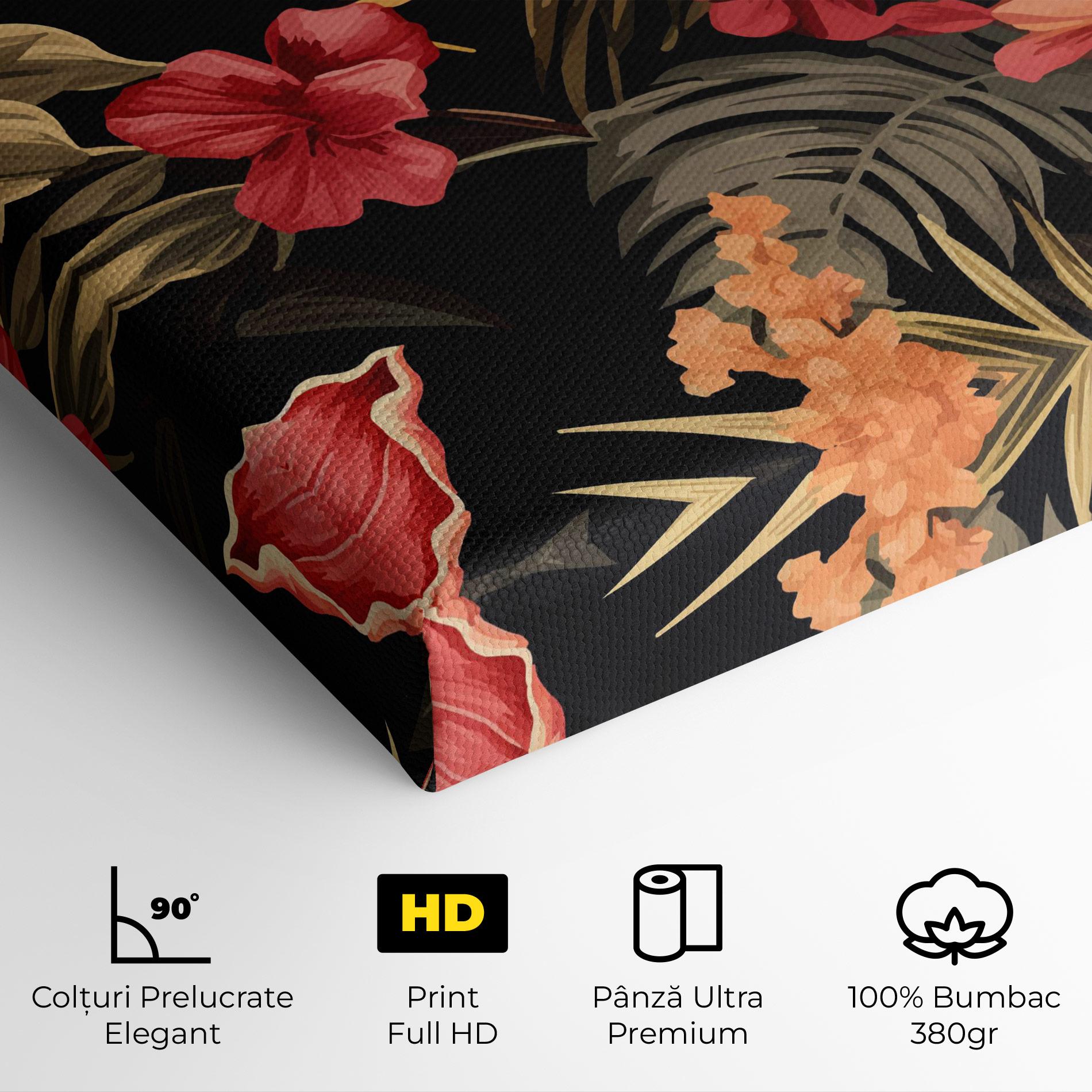Tablou Canvas Exotic Flower Plant mockup 4