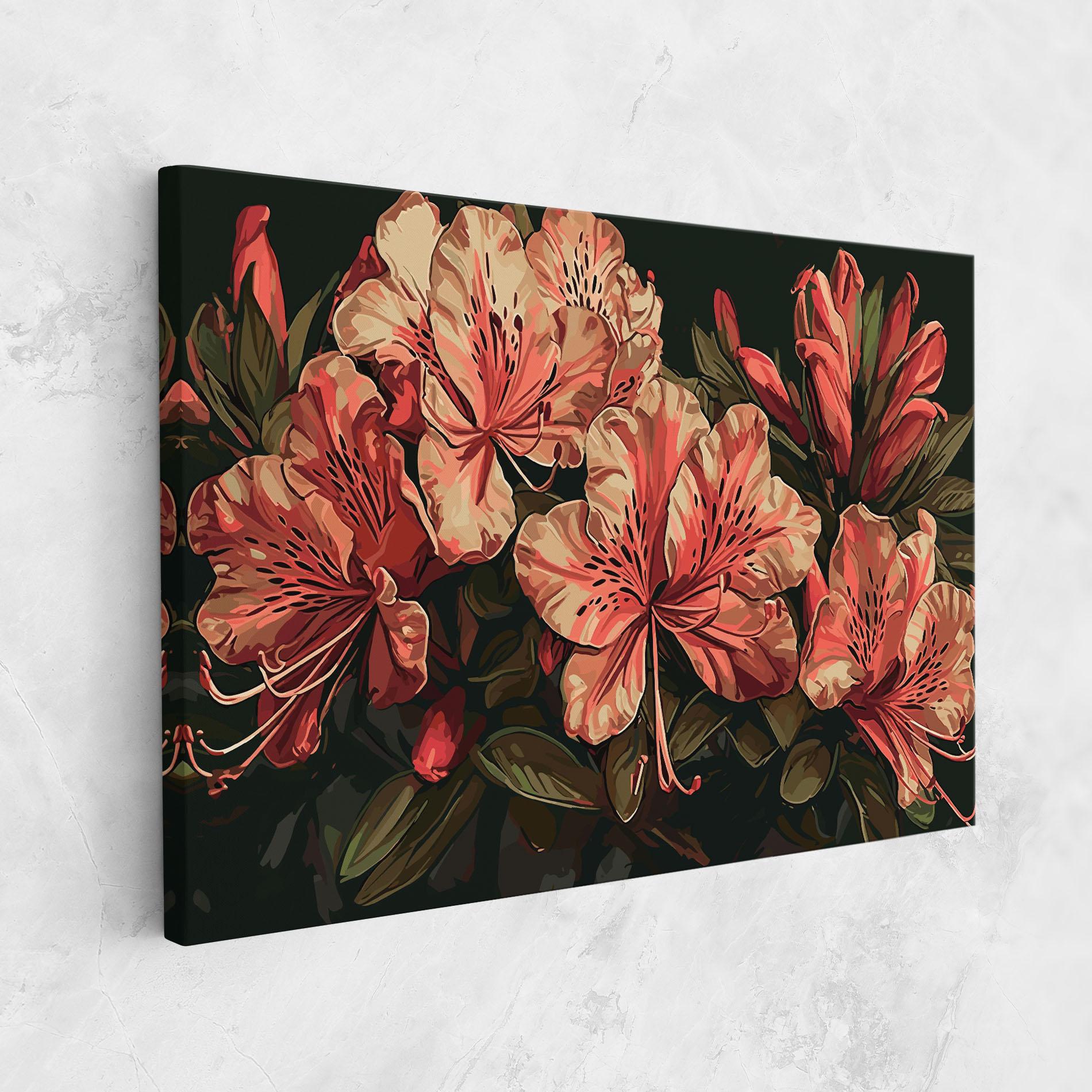Tablou Canvas Cream Exotic Art mockup 1