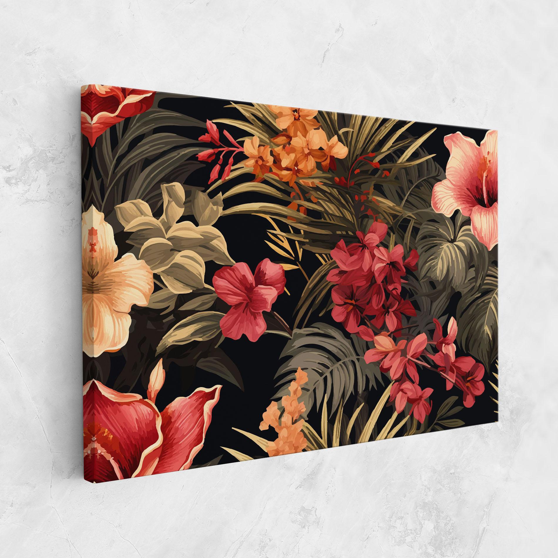 Tablou Canvas Exotic Flower Plant mockup 1