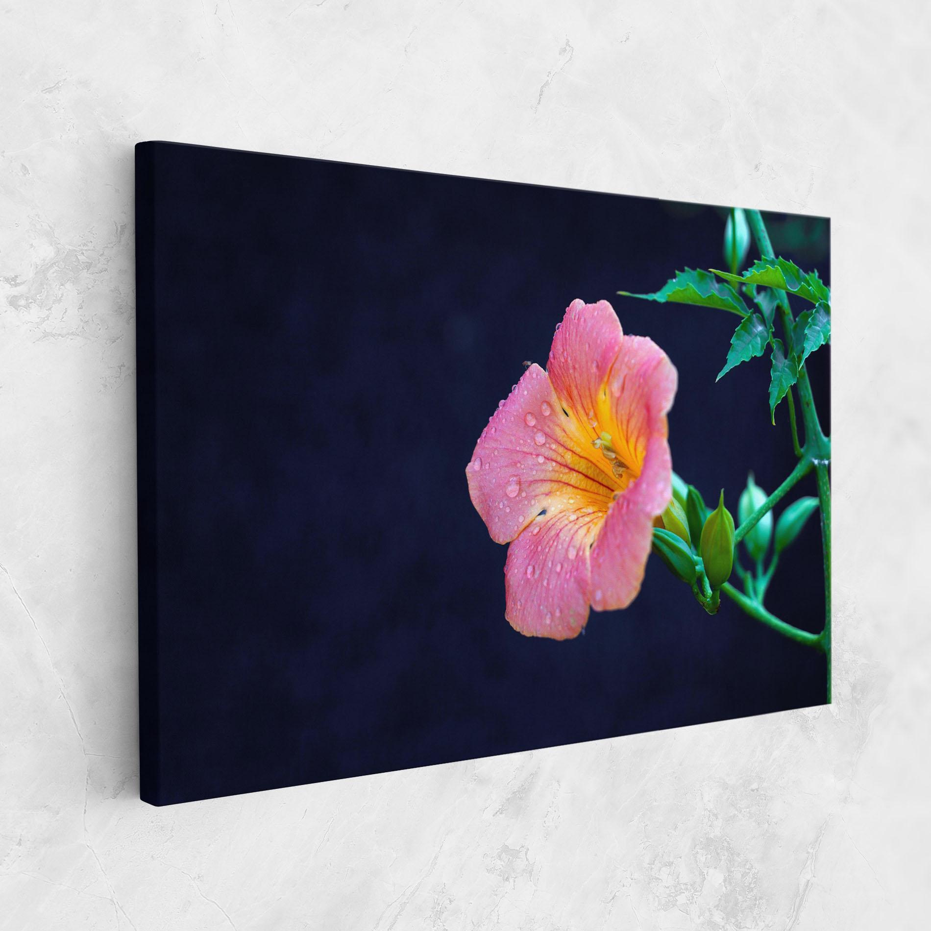 Tablou Canvas Exotic Pink Plant mockup 1
