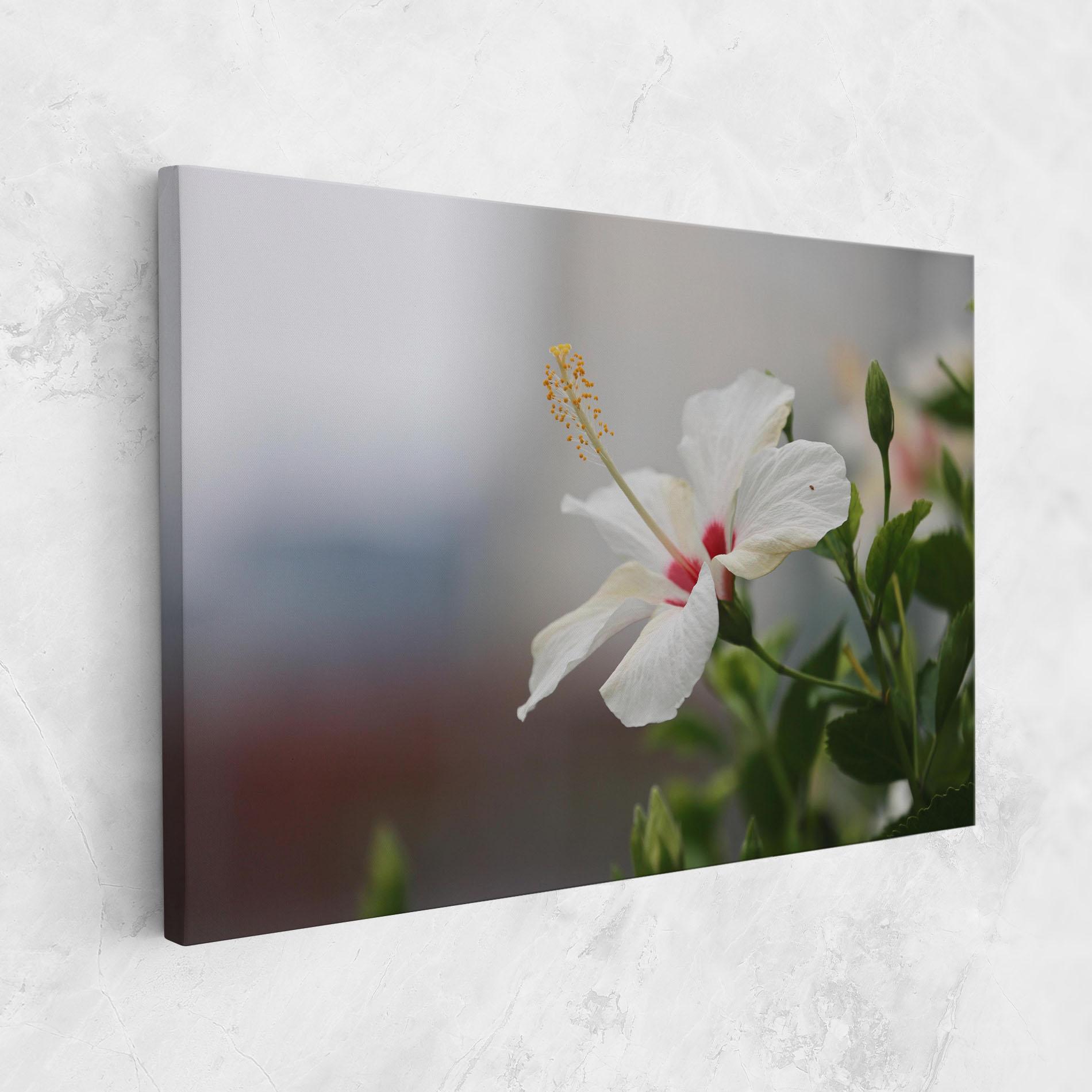 Tablou Canvas Exotic White Flower mockup 1